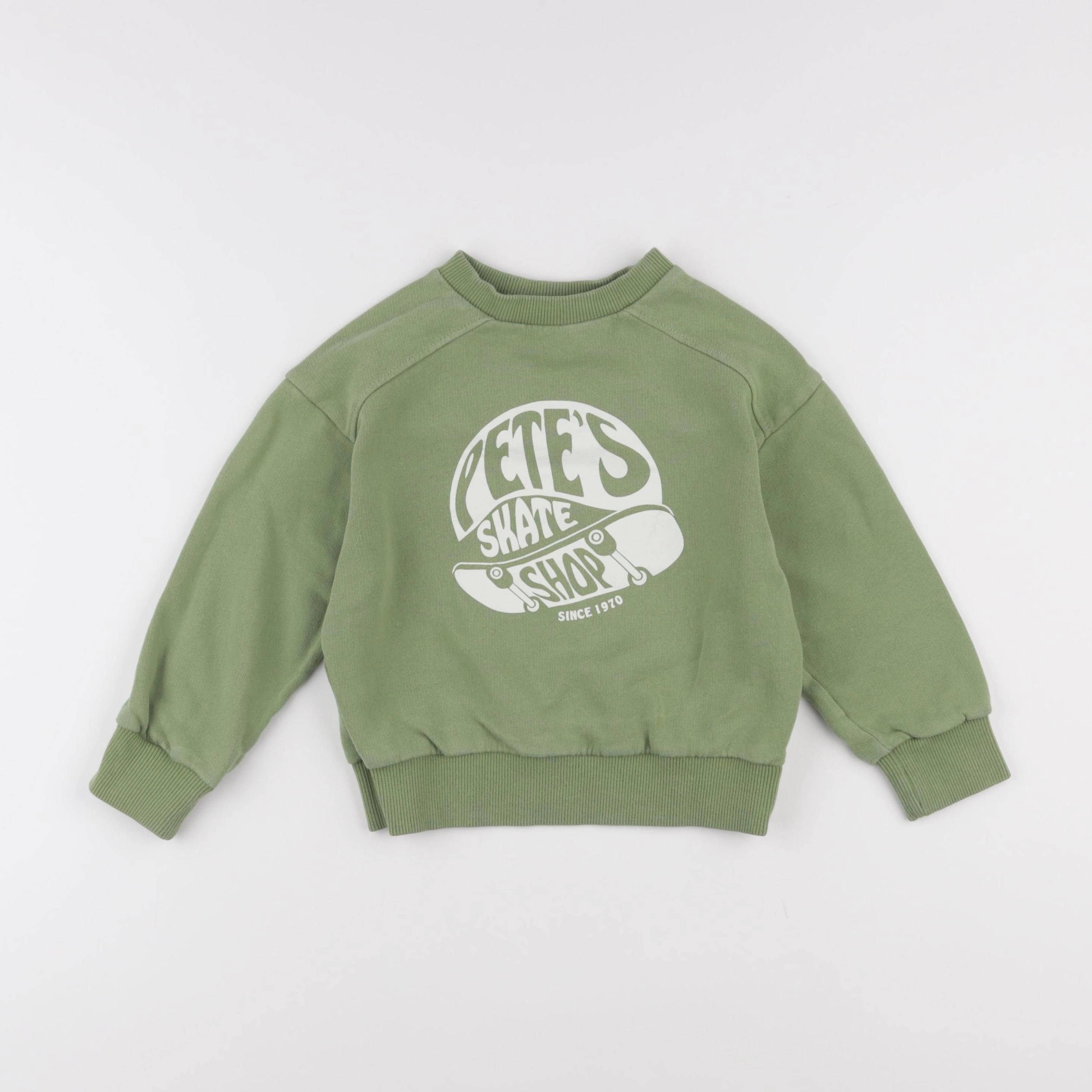 Hundred Pieces - sweat vert - 4 ans
