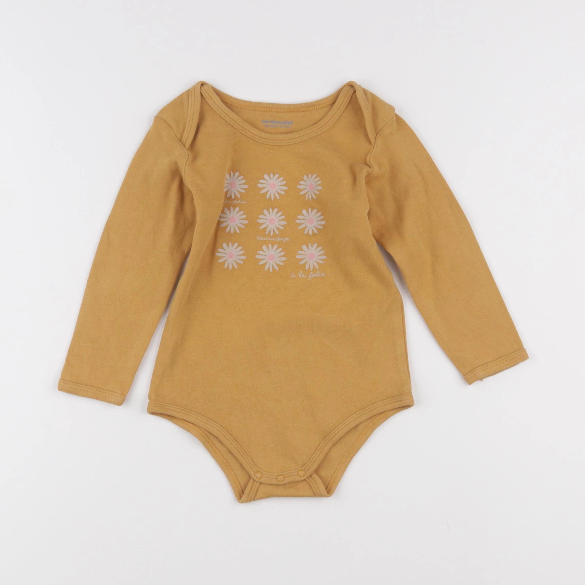 Vertbaudet - body jaune - 36 mois