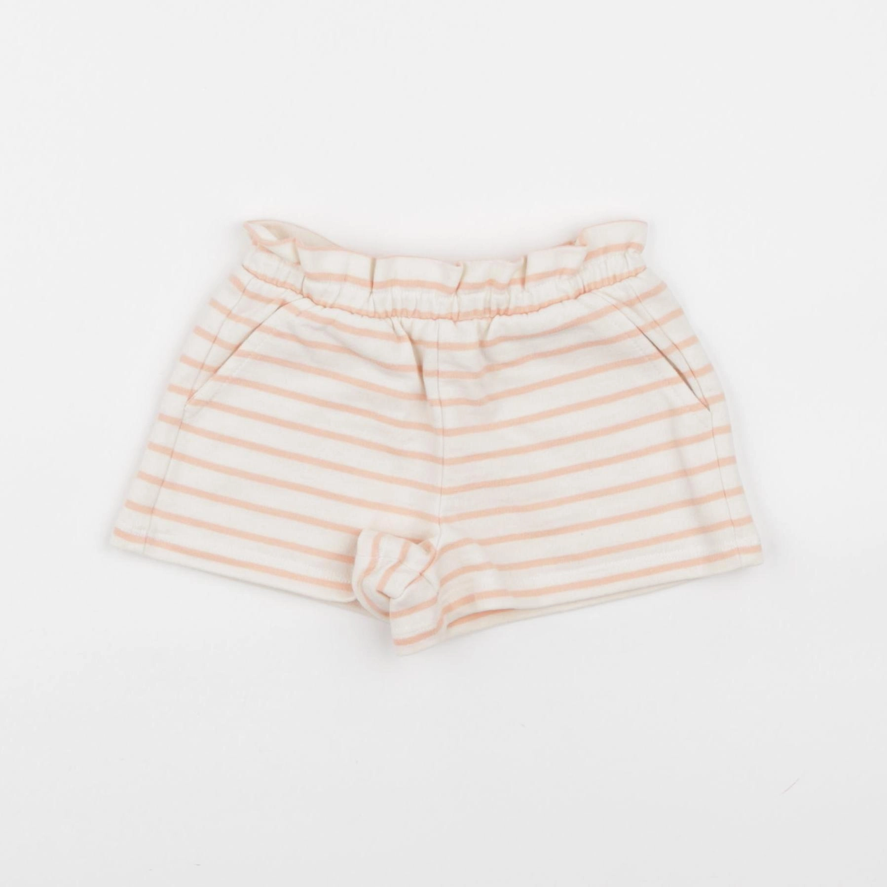 Vertbaudet - short beige - 2 ans
