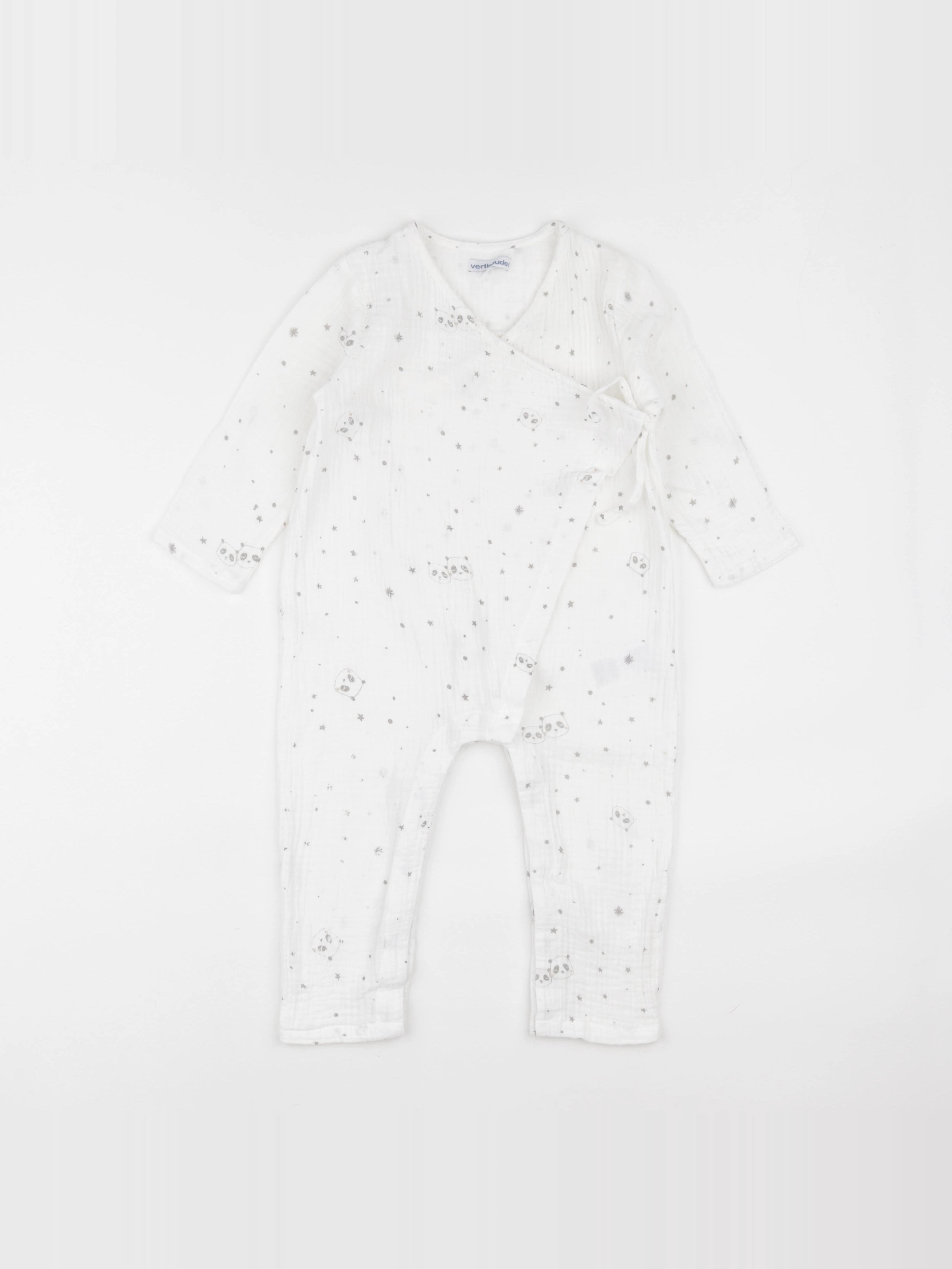 Vertbaudet - combinaison blanc - 2 ans