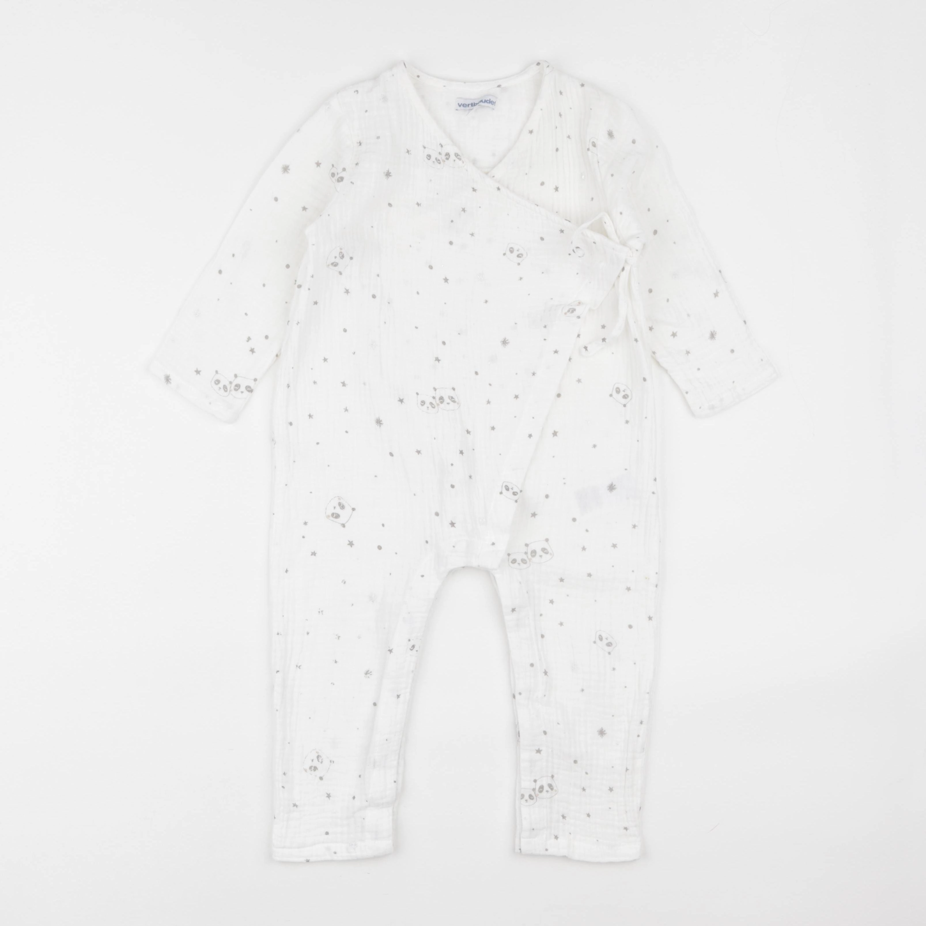 Vertbaudet - combinaison blanc - 2 ans