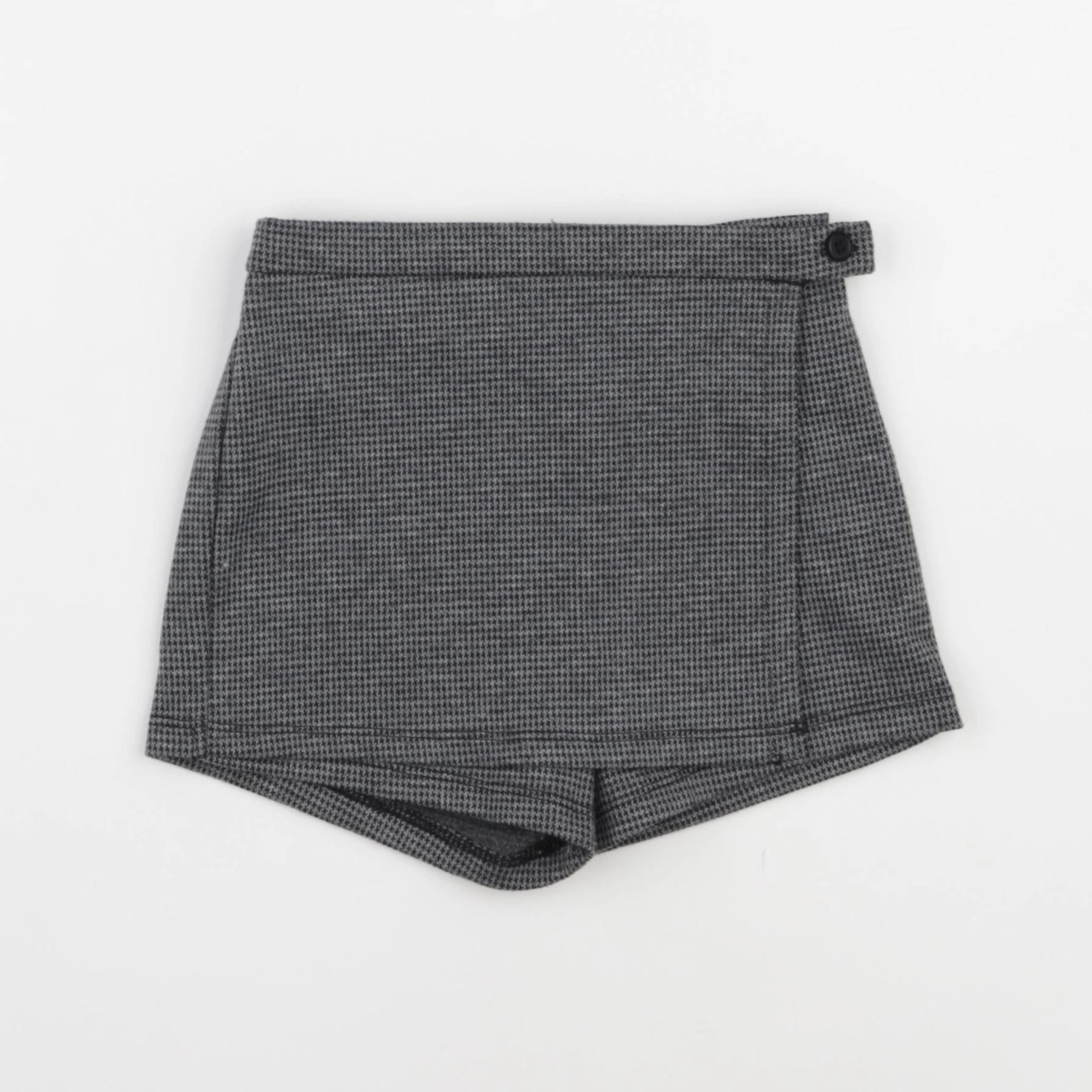 Mango - jupe short gris, noir - 2/3 ans