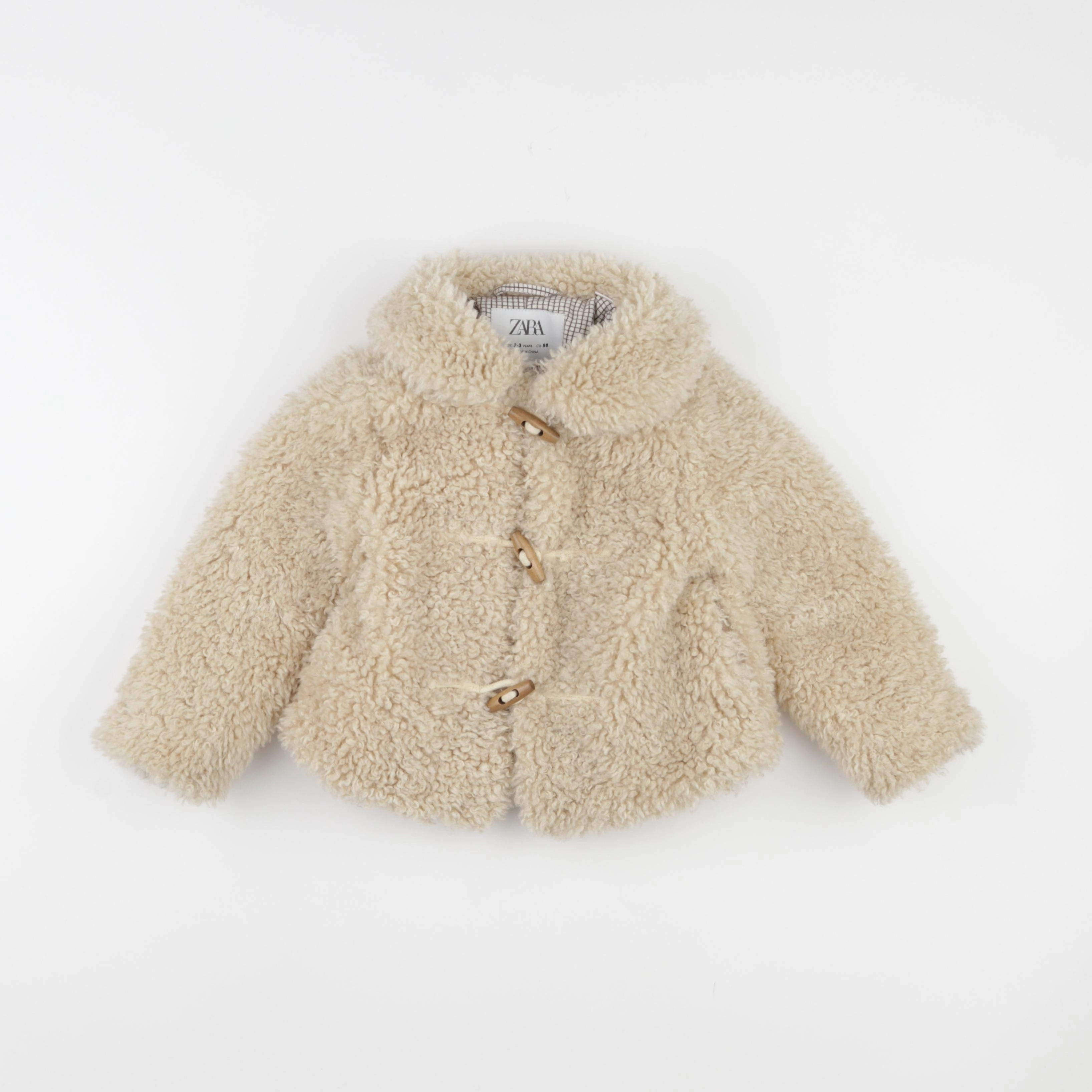 Zara - manteau beige - 2/3 ans