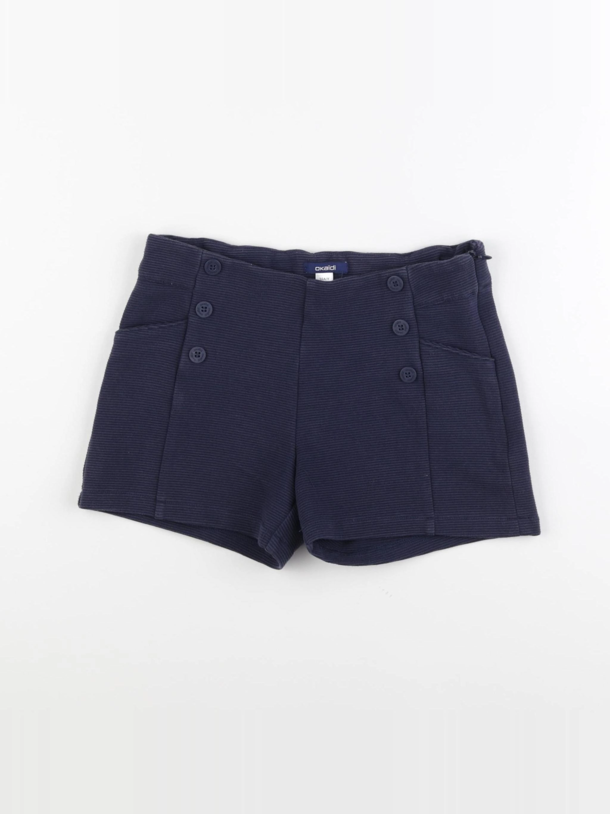 Okaidi - short bleu - 10 ans