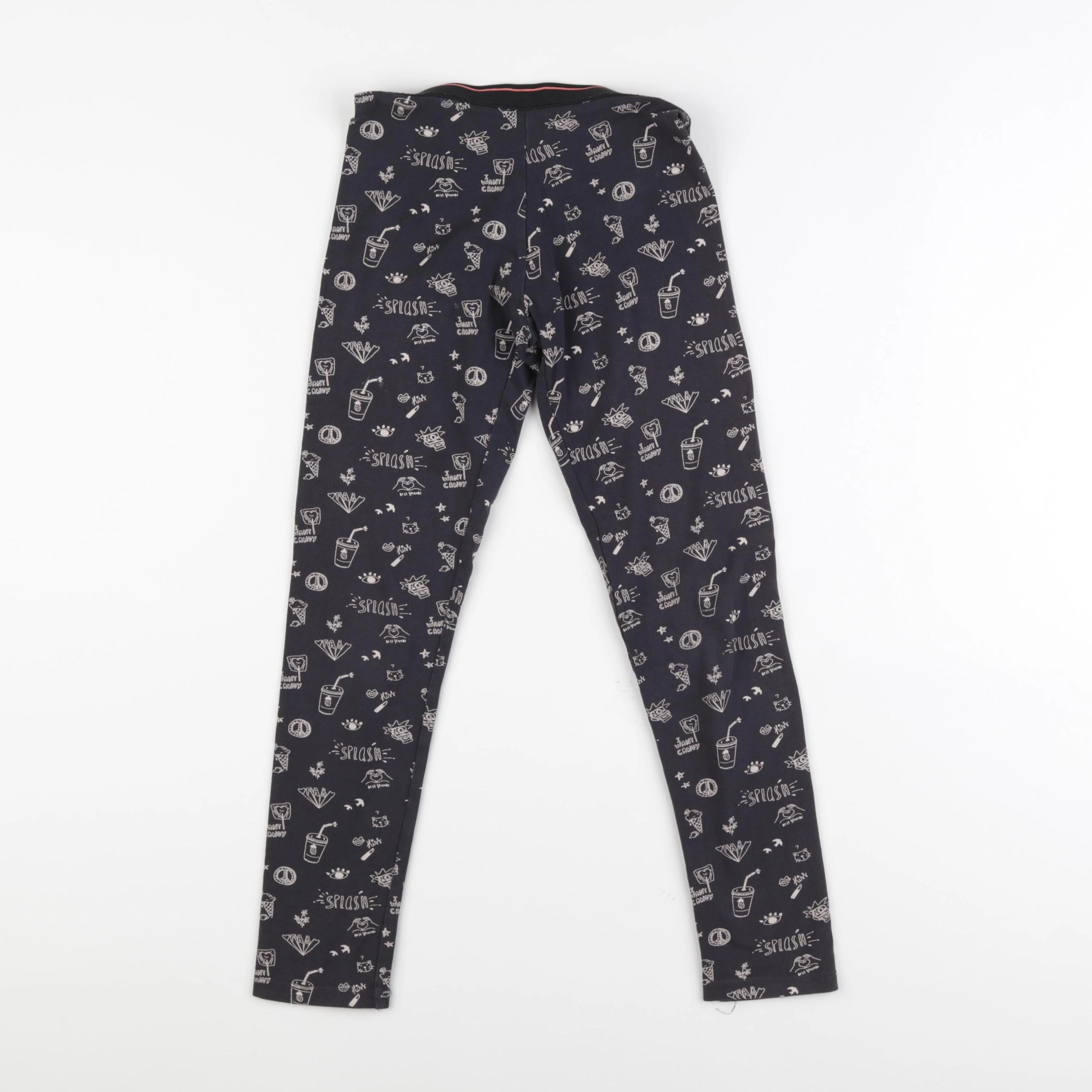 Mango - legging noir - 9/10 ans