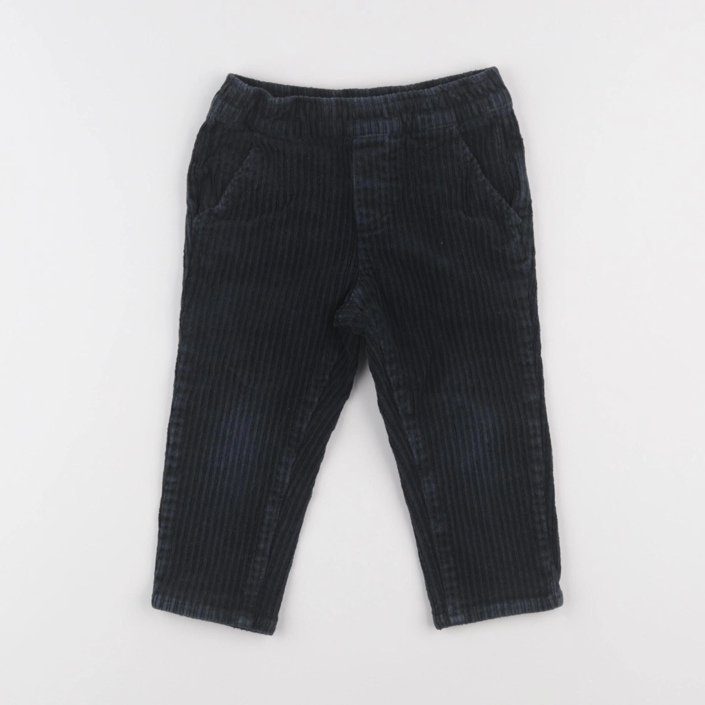 Vertbaudet - pantalon vert - 2 ans