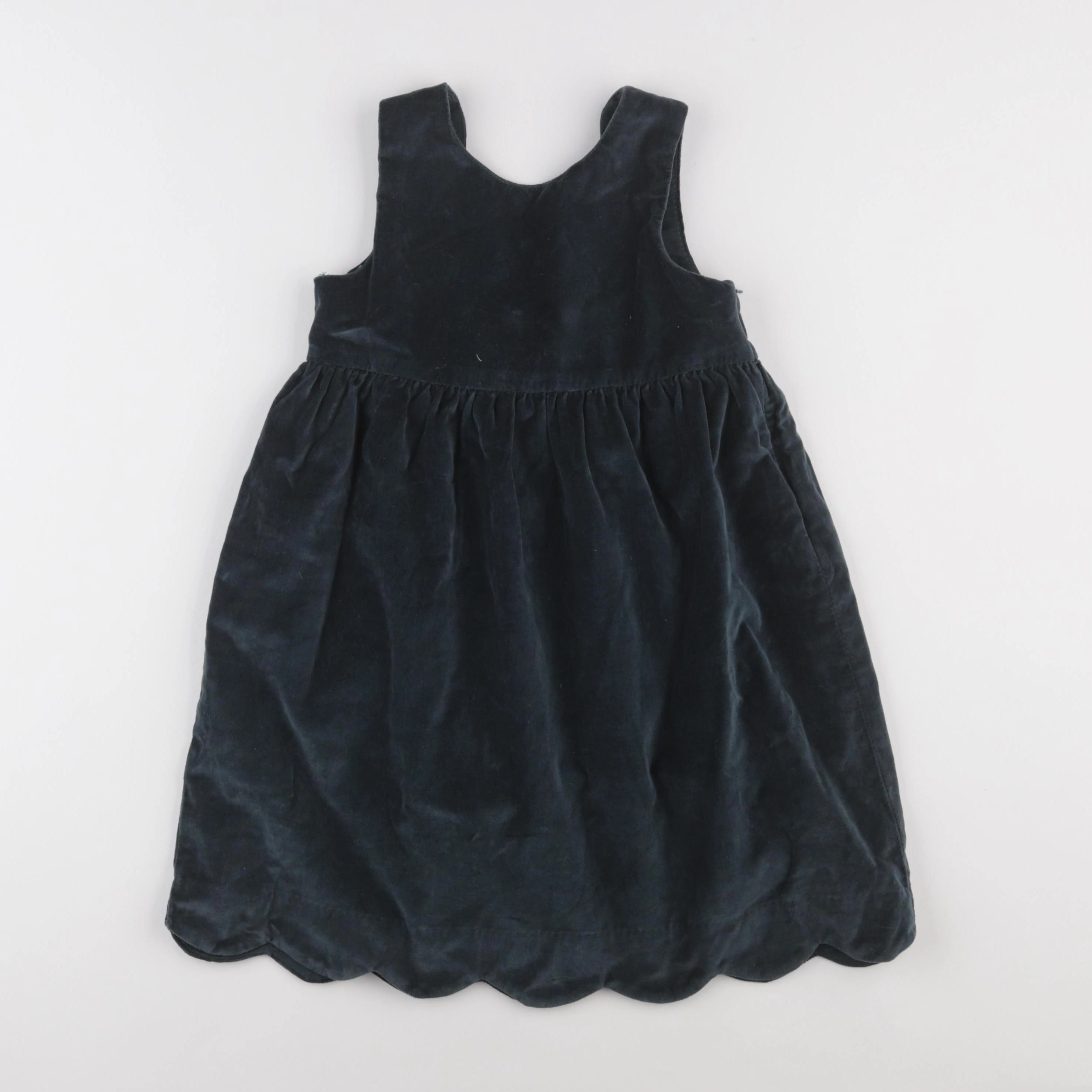 Vertbaudet - robe vert - 7 ans
