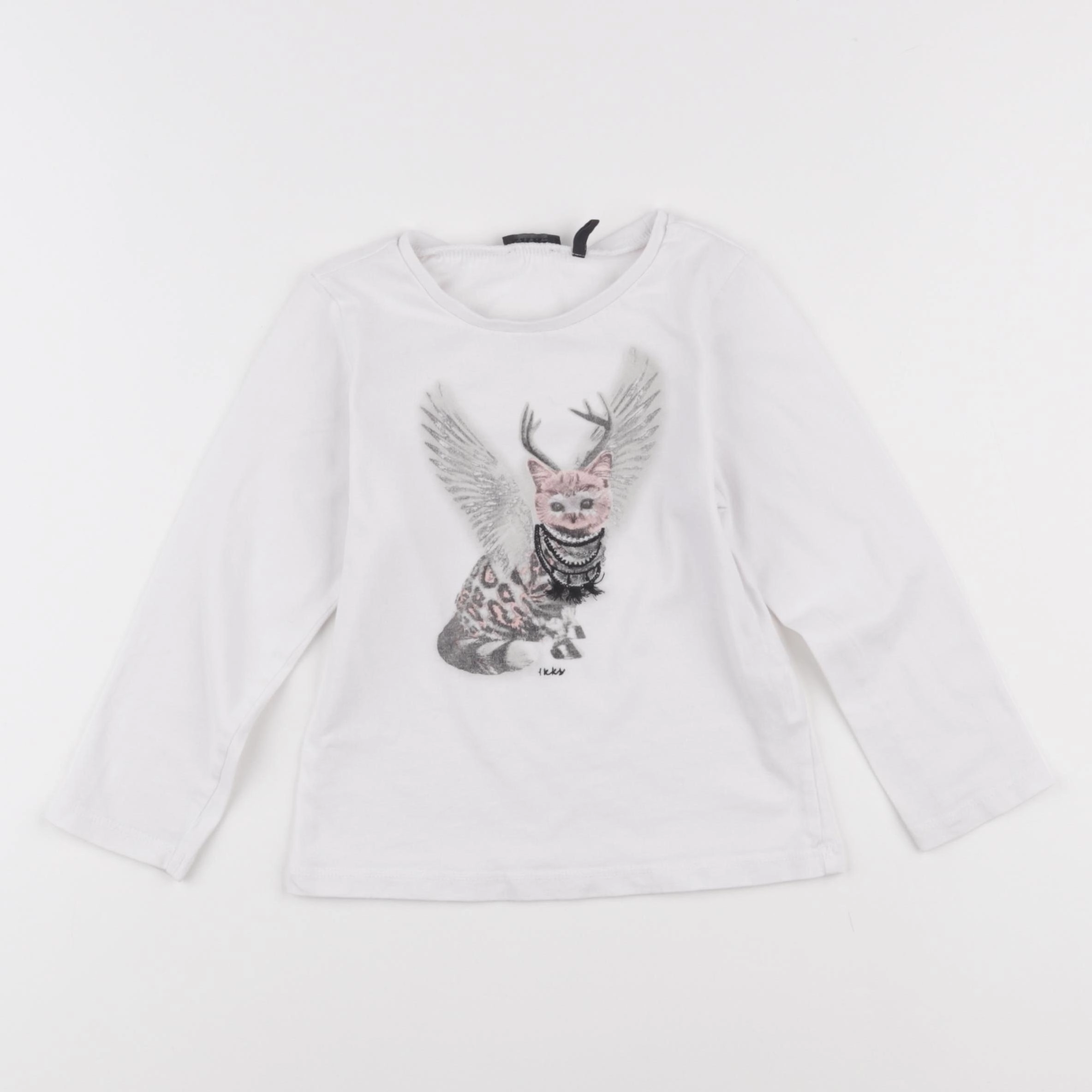 IKKS - tee-shirt blanc - 3 ans