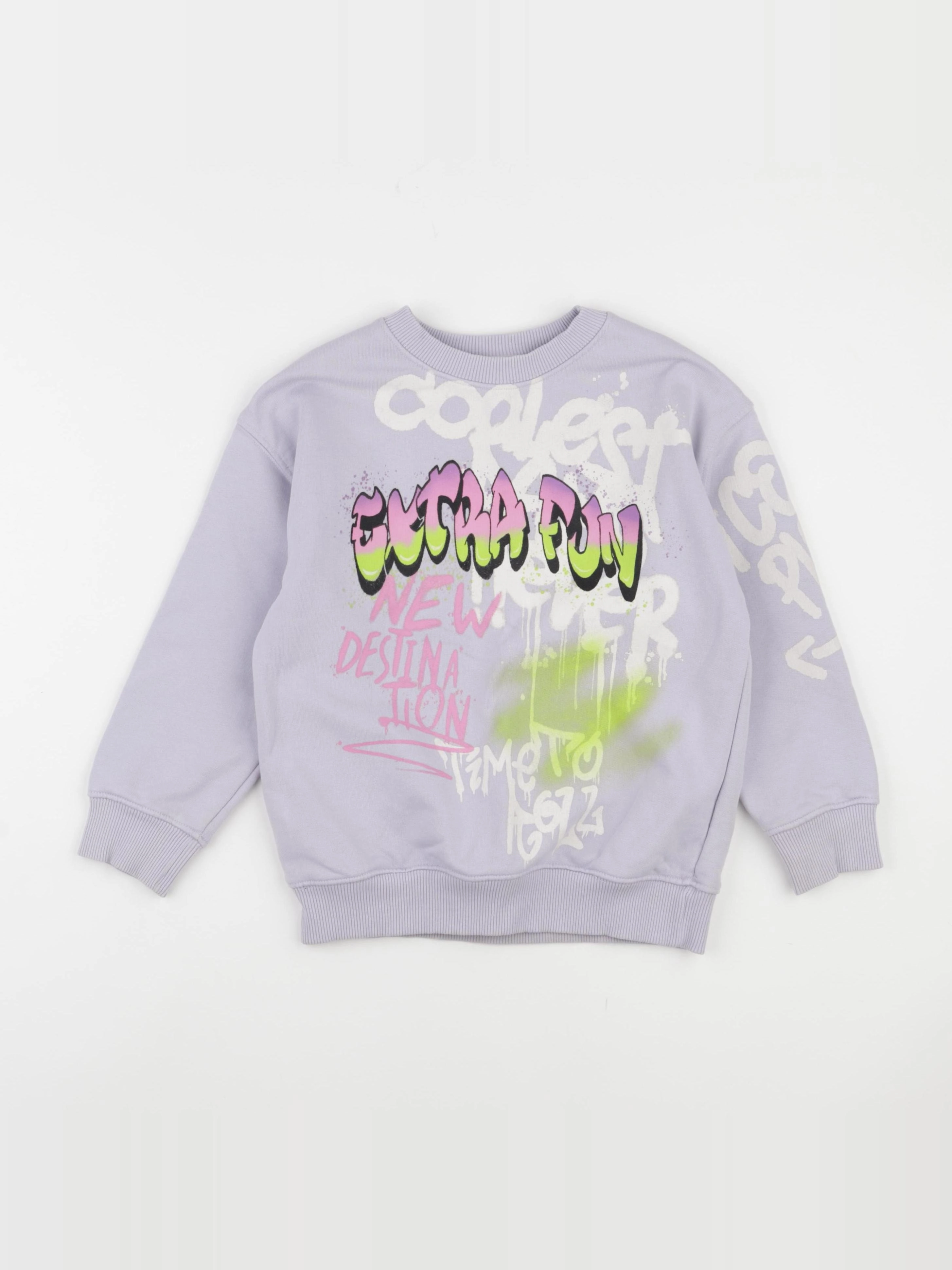 Zara - sweat multicolore - 6/7 ans