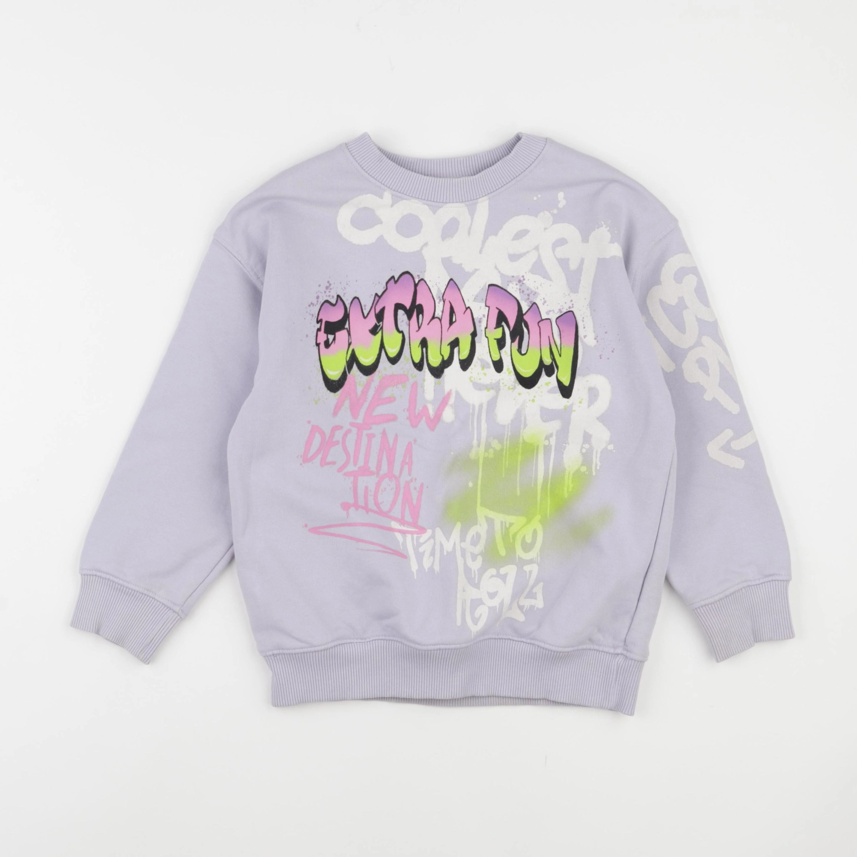Zara - sweat multicolore - 6/7 ans