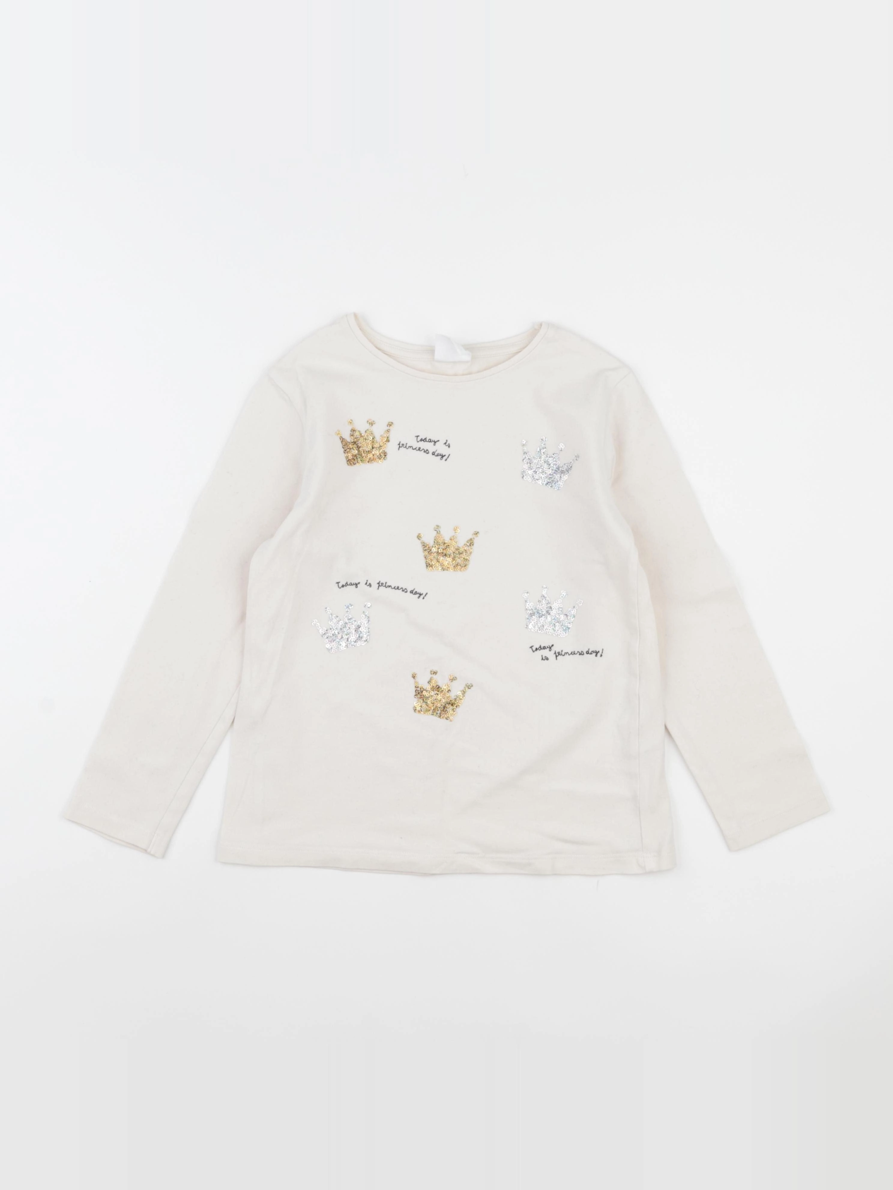 Zara - tee-shirt blanc - 8 ans
