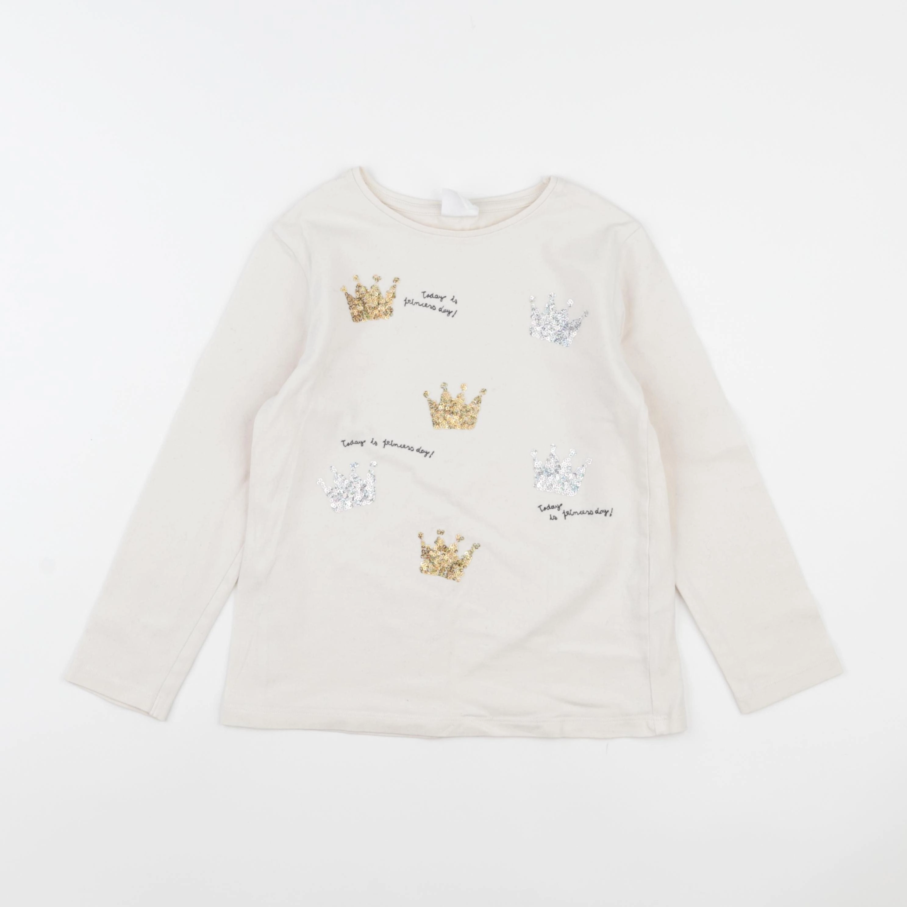 Zara - tee-shirt blanc - 8 ans