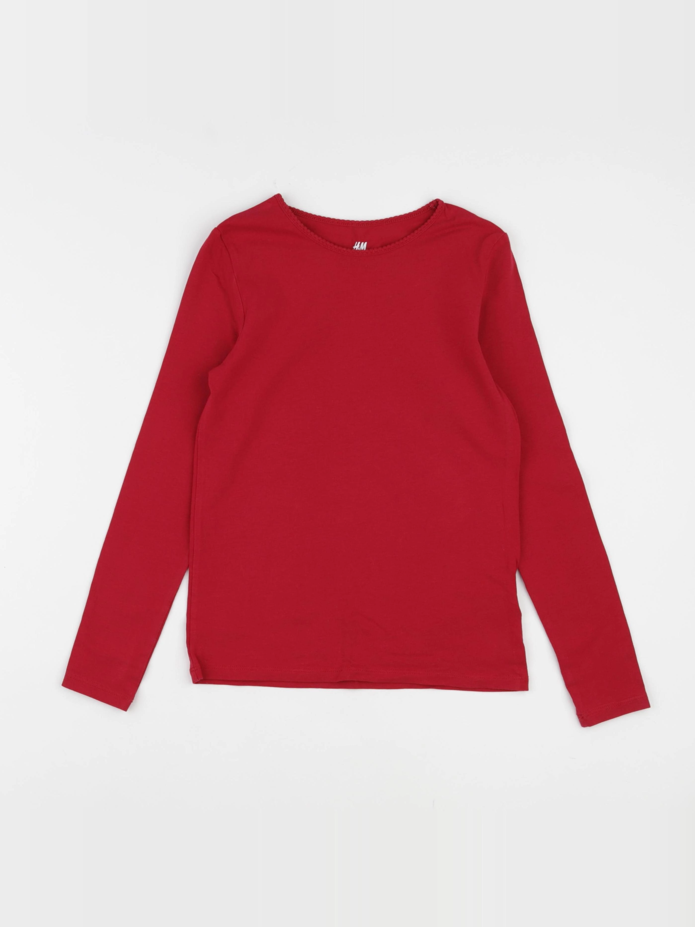 H&M - maillot de corps rouge - 8/10 ans