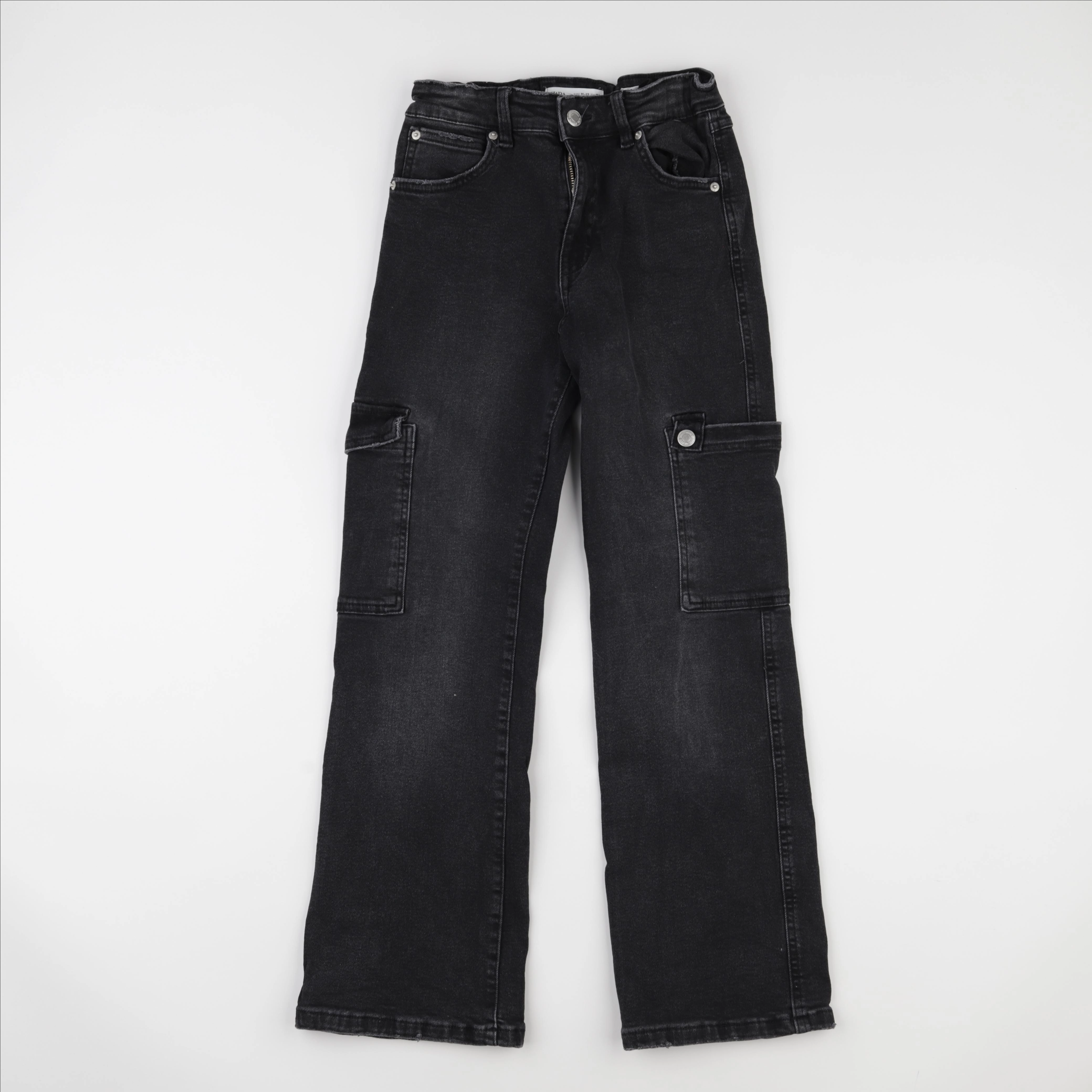 Zara - jean gris, noir - 11/12 ans