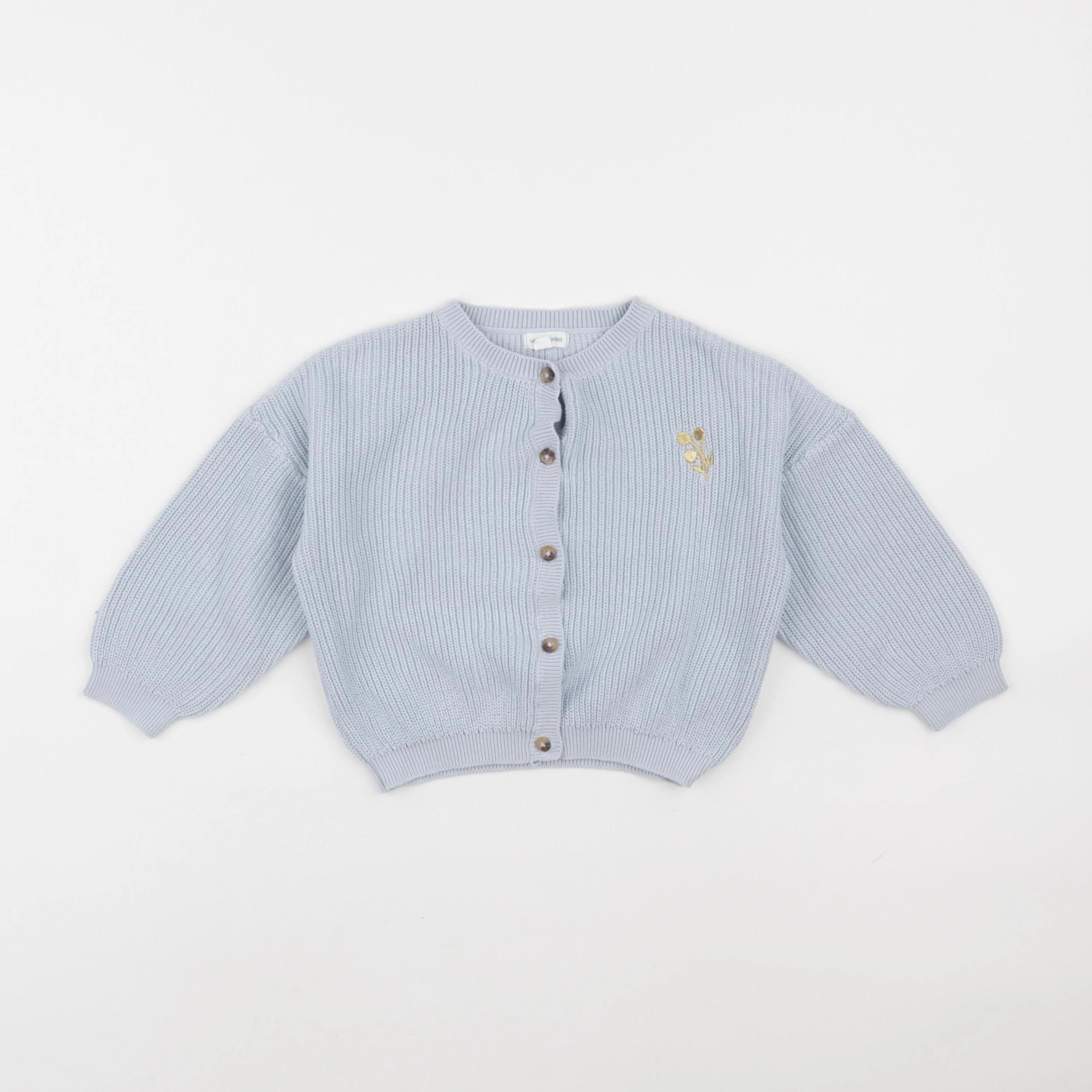 Vertbaudet - gilet bleu - 24 mois