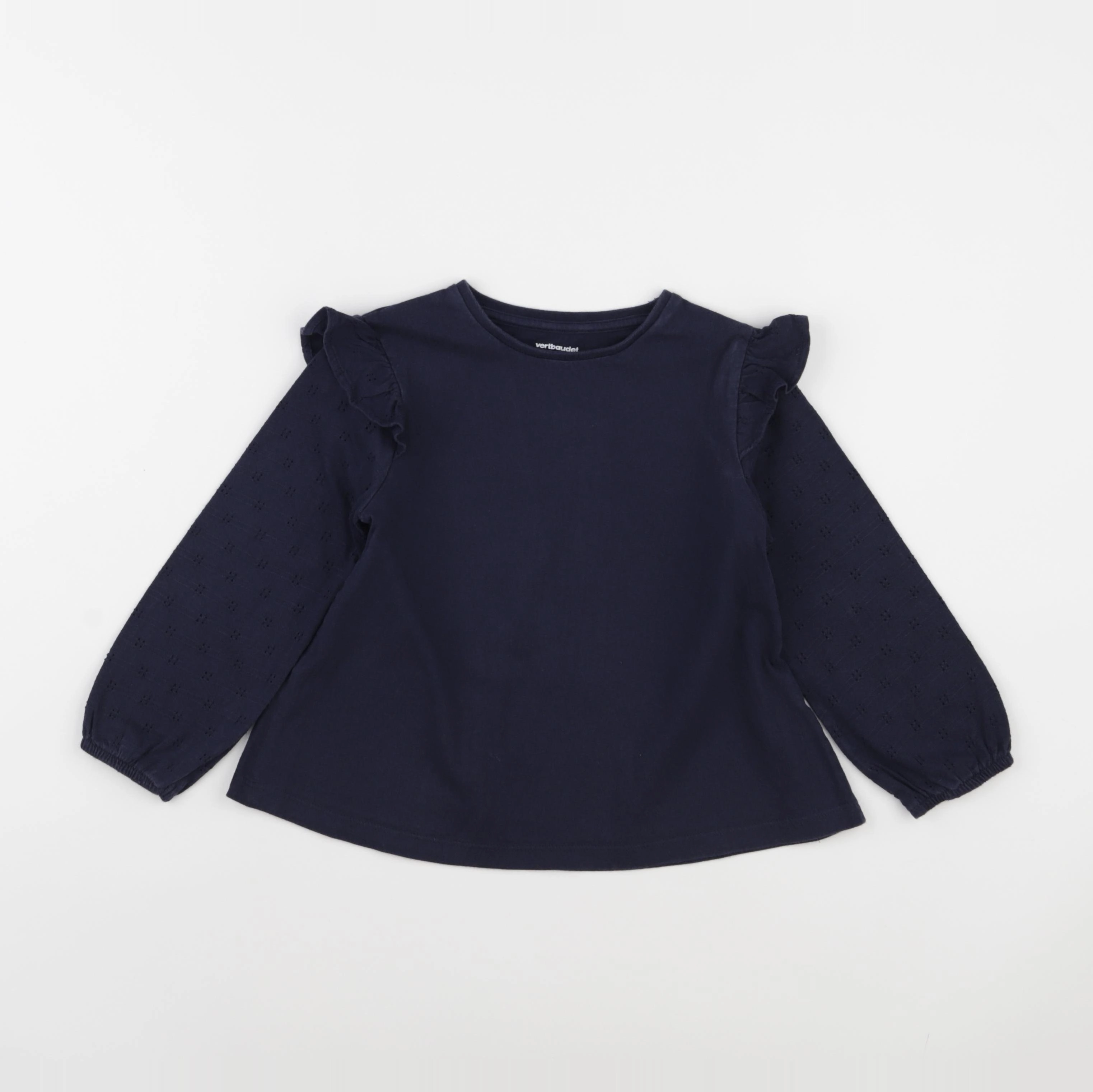 Vertbaudet - tee-shirt bleu - 6 ans