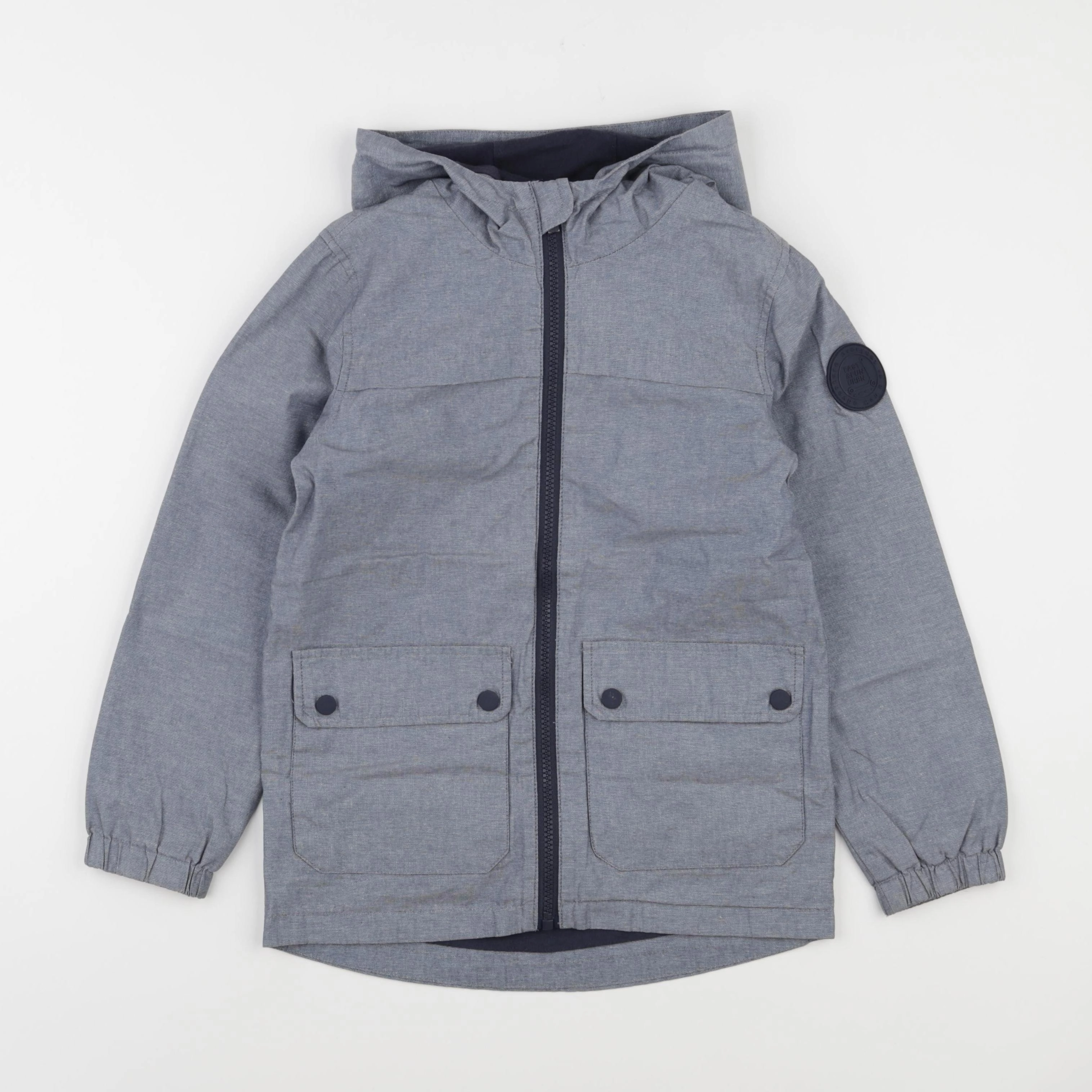 Vertbaudet - doudoune bleu - 8 ans