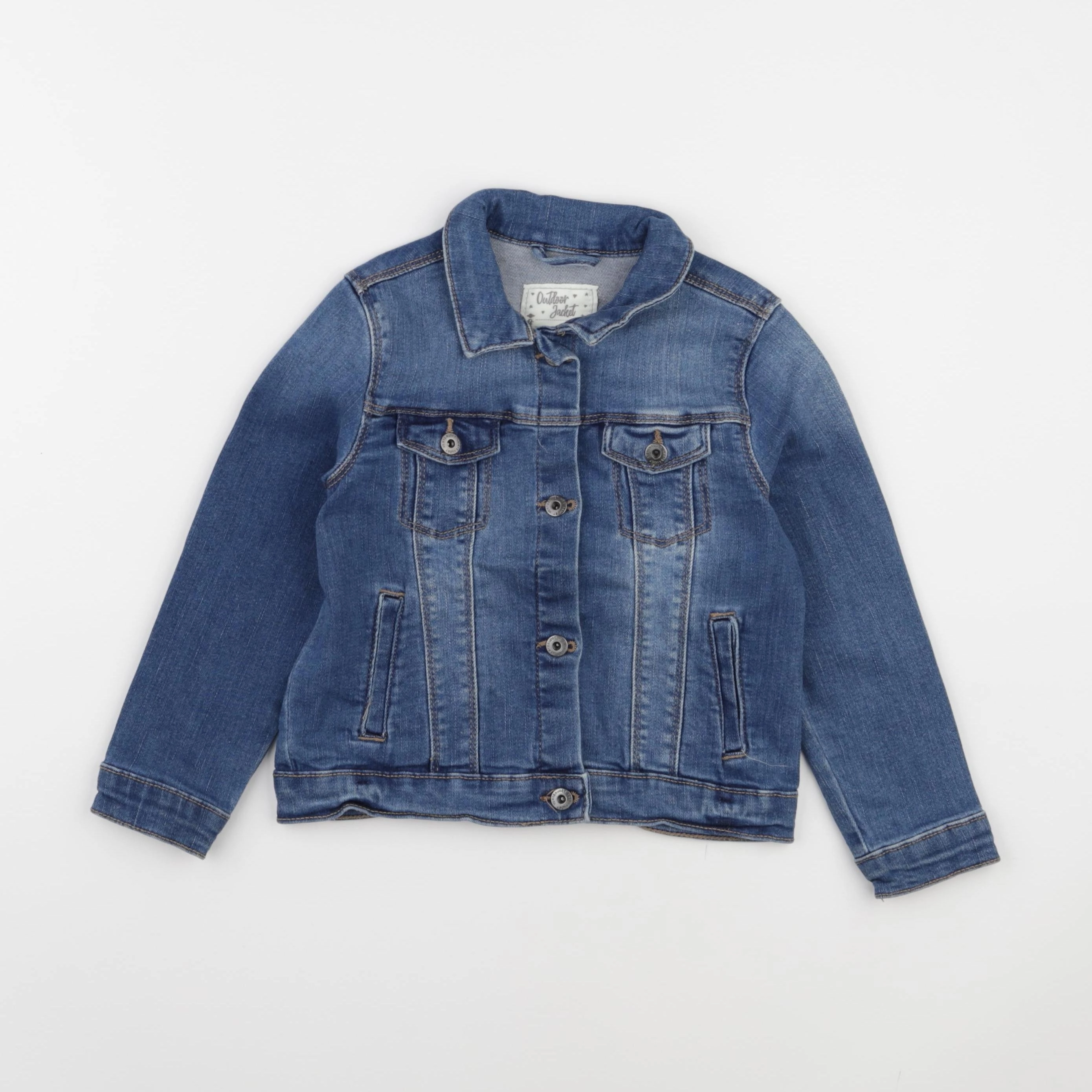 Vertbaudet - veste bleu - 5 ans