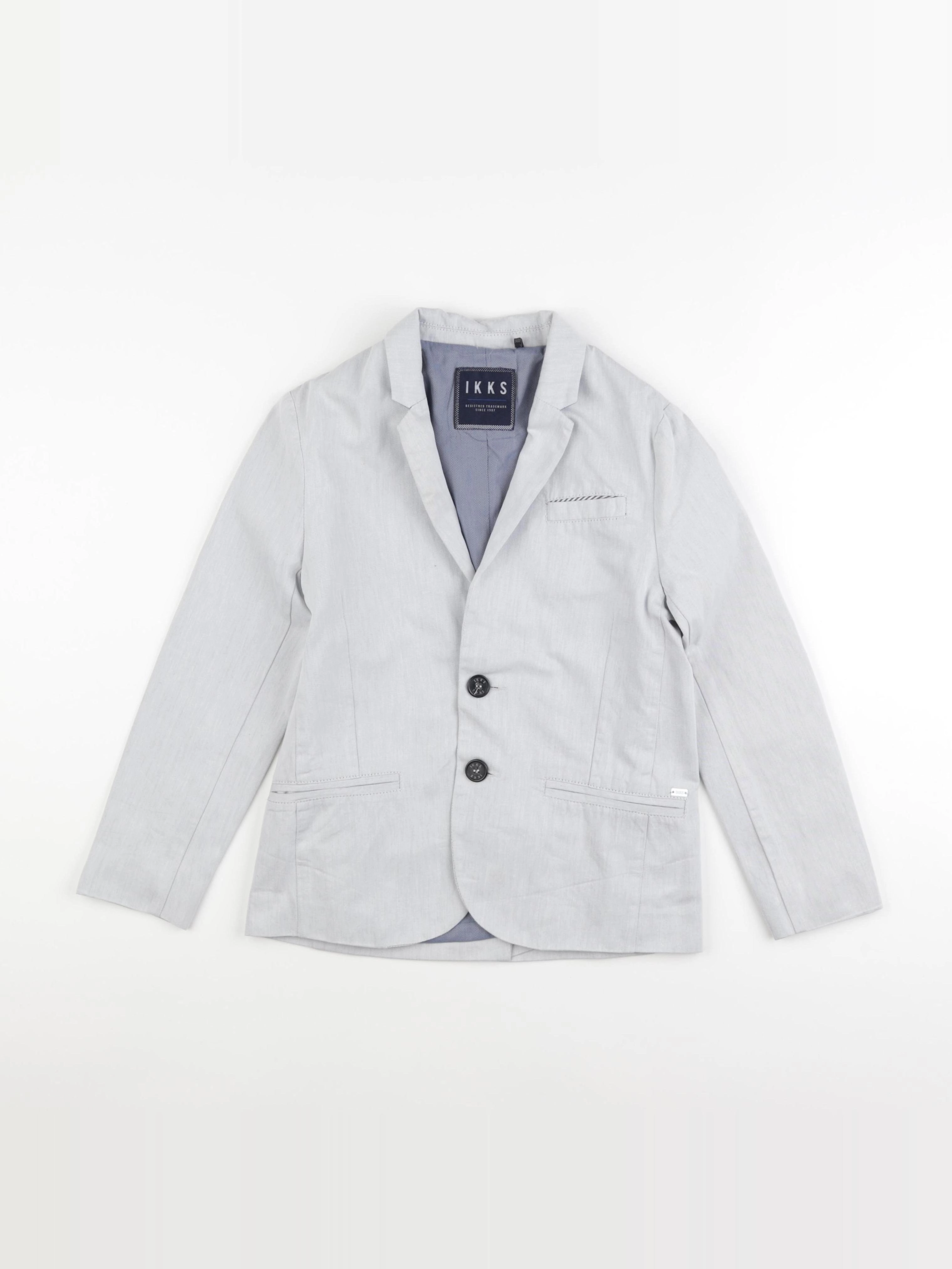 IKKS - veste gris - 10 ans