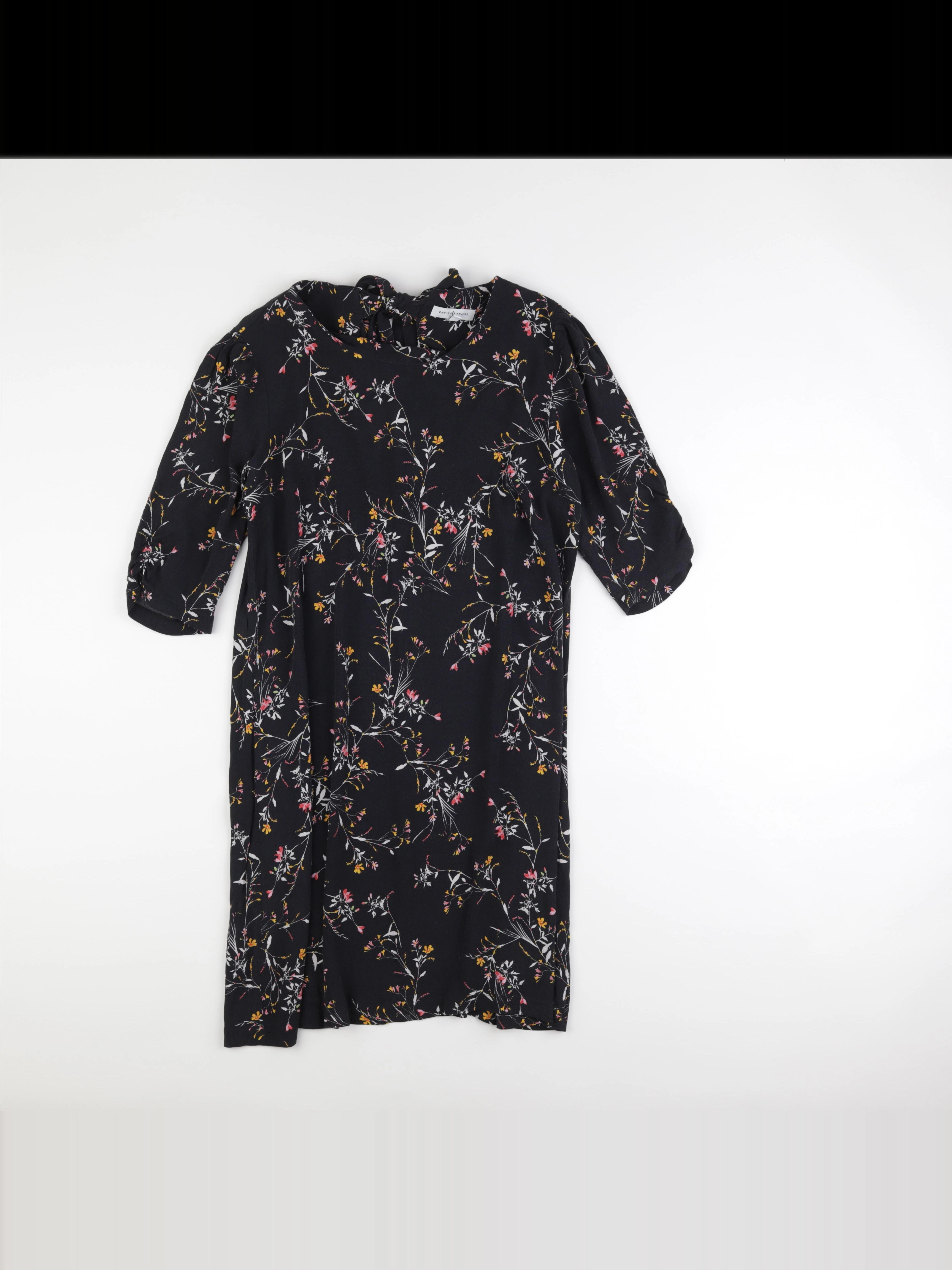 Envie de fraise - robe grossesse noir - 42