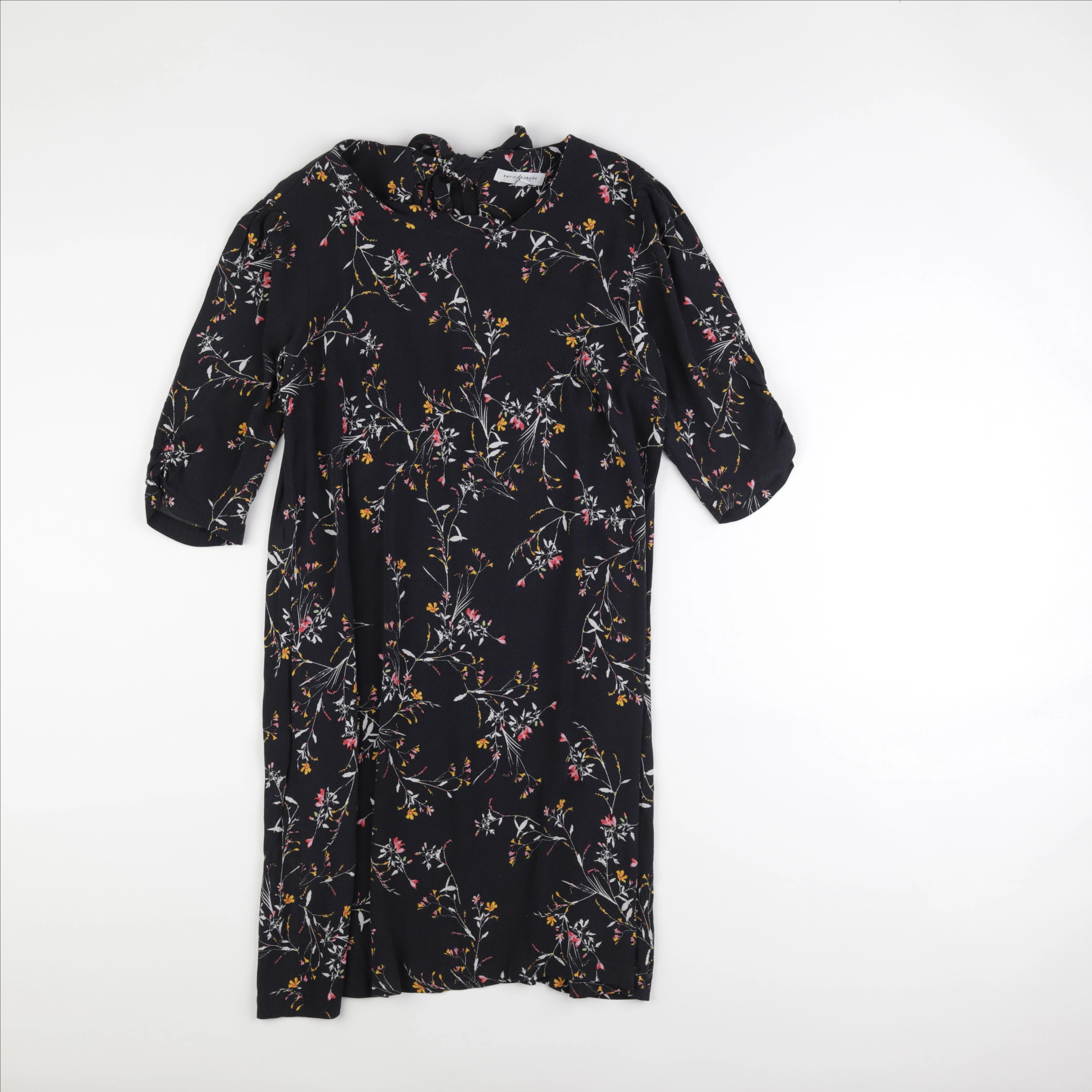 Envie de fraise - robe grossesse noir - 42