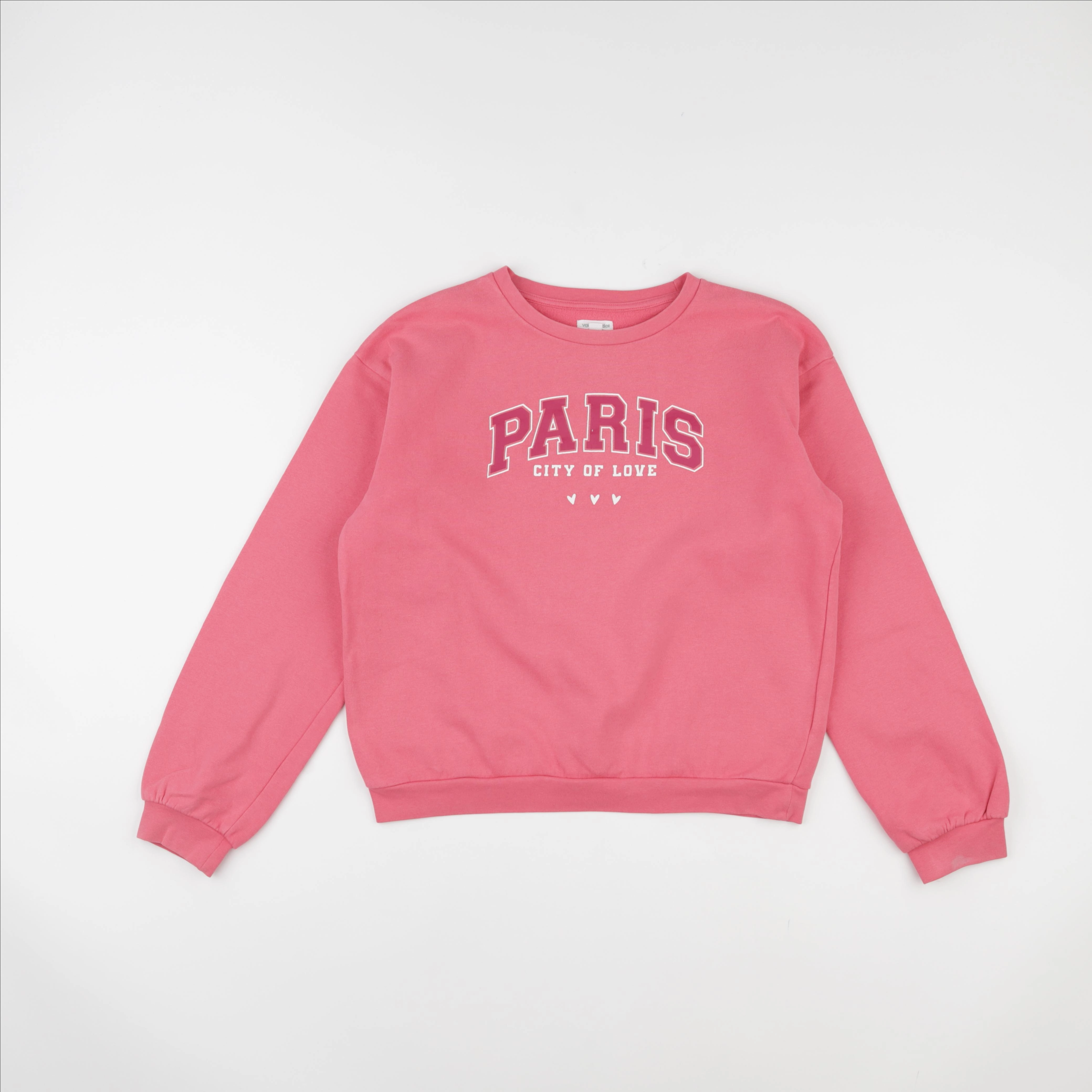 Vertbaudet - sweat rose - 14 ans