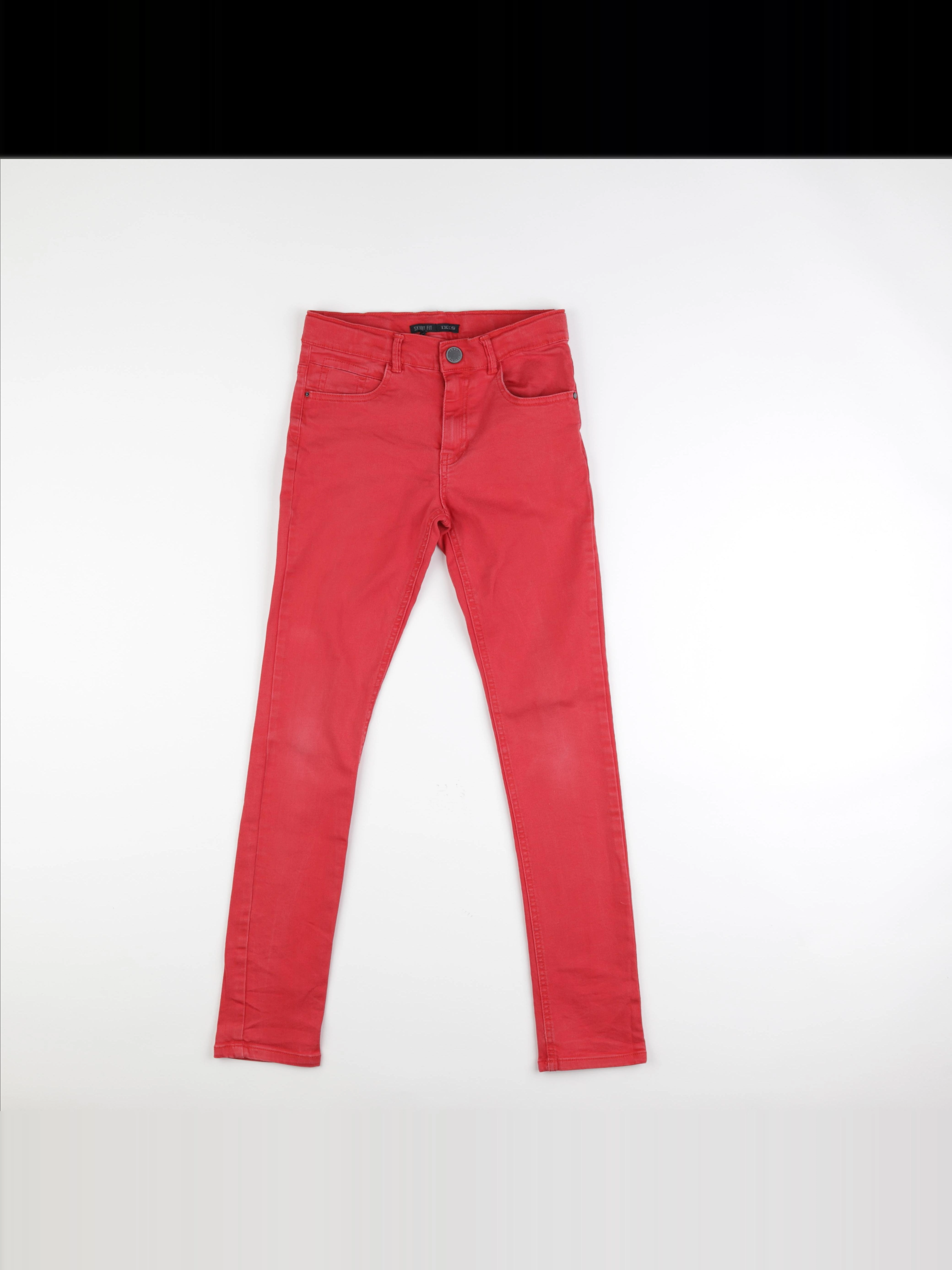 IKKS - jean rouge - 12 ans
