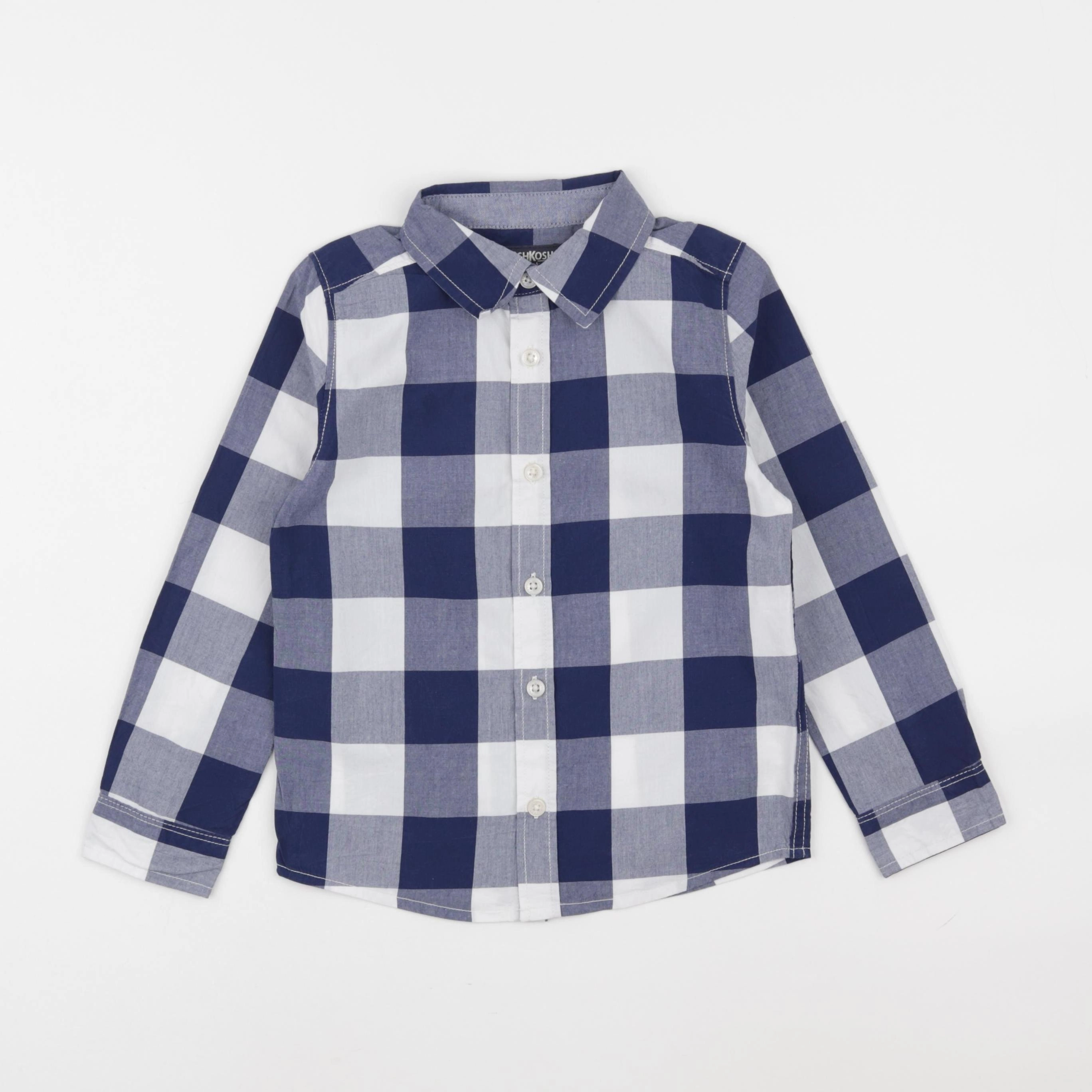 Oshkosh - chemise bleu - 5 ans