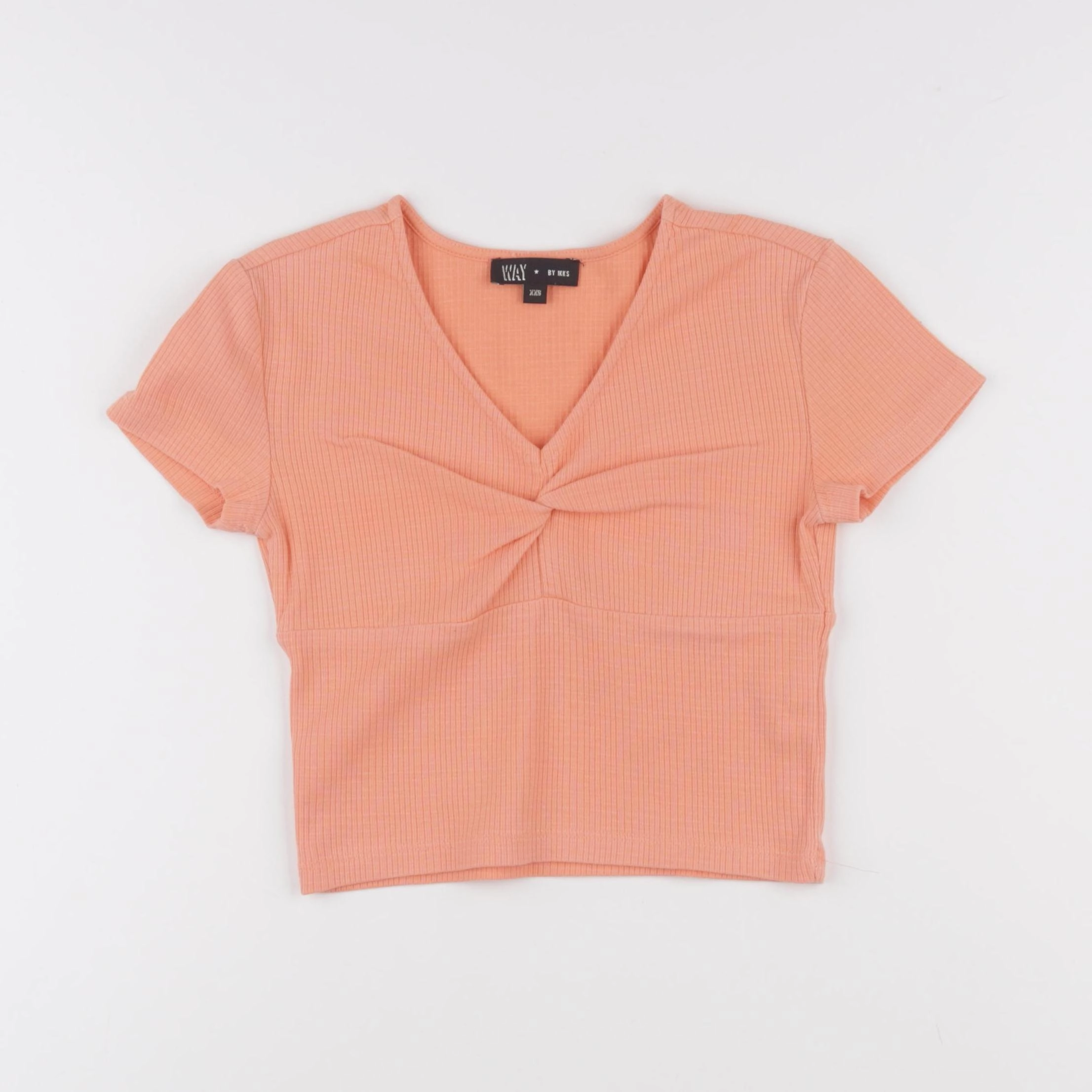 IKKS - tee-shirt orange - 10 ans
