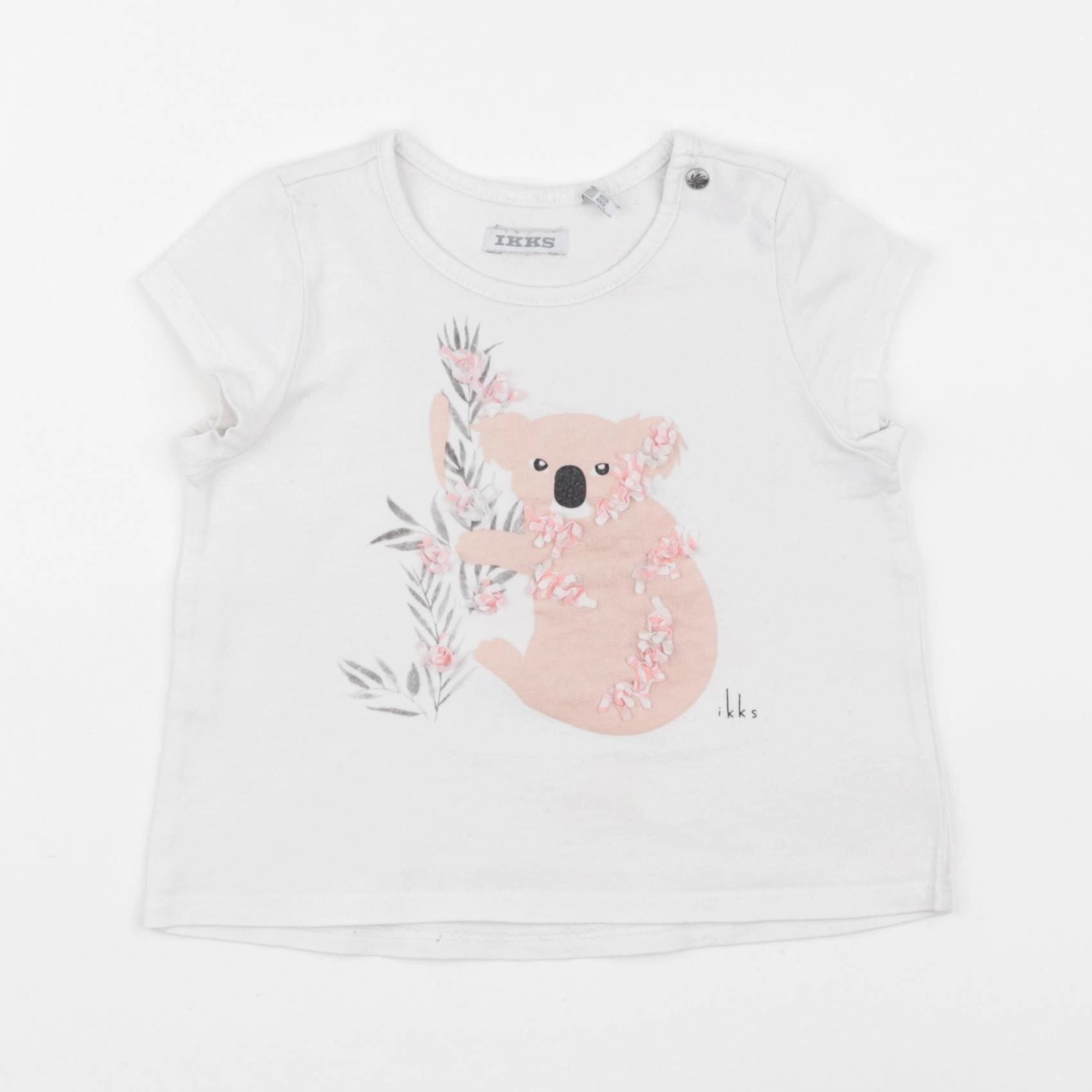 IKKS - tee-shirt beige - 18 mois