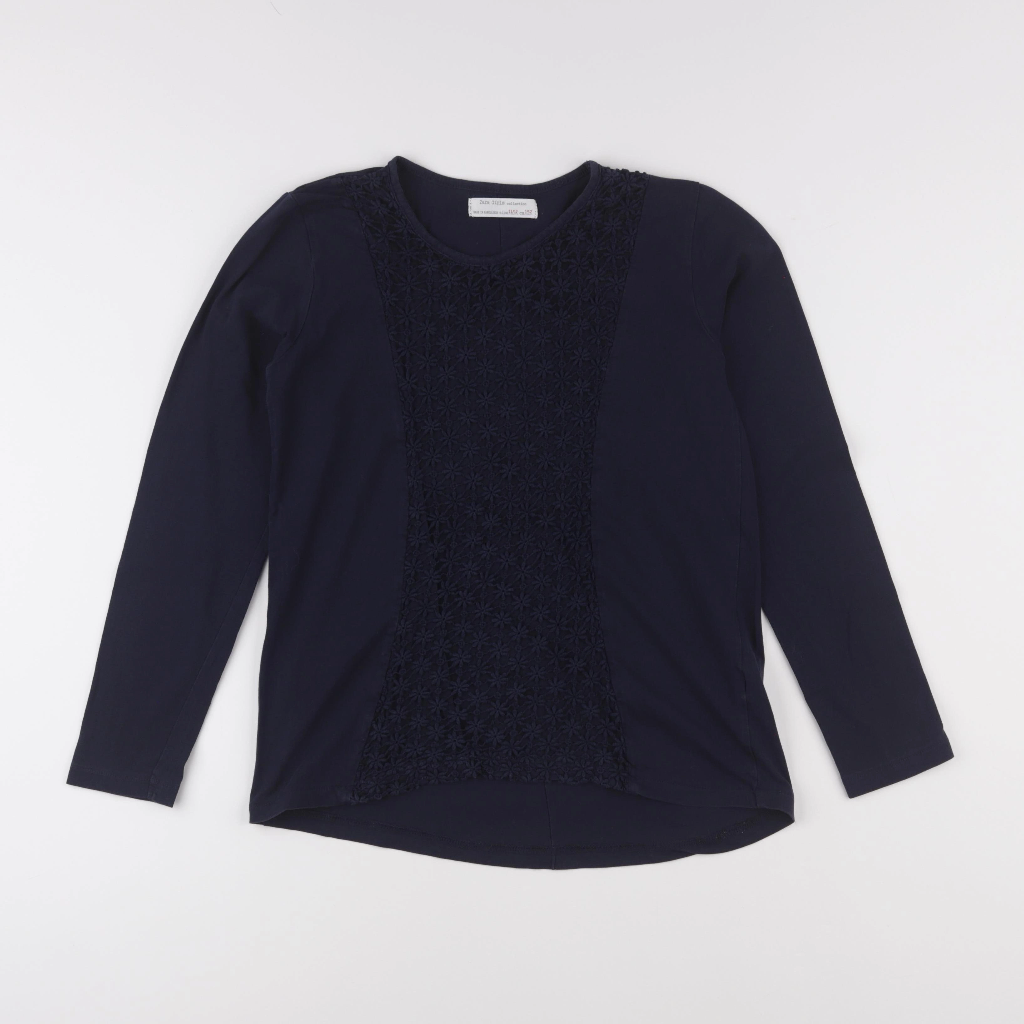Zara - tee-shirt bleu - 11/12 ans