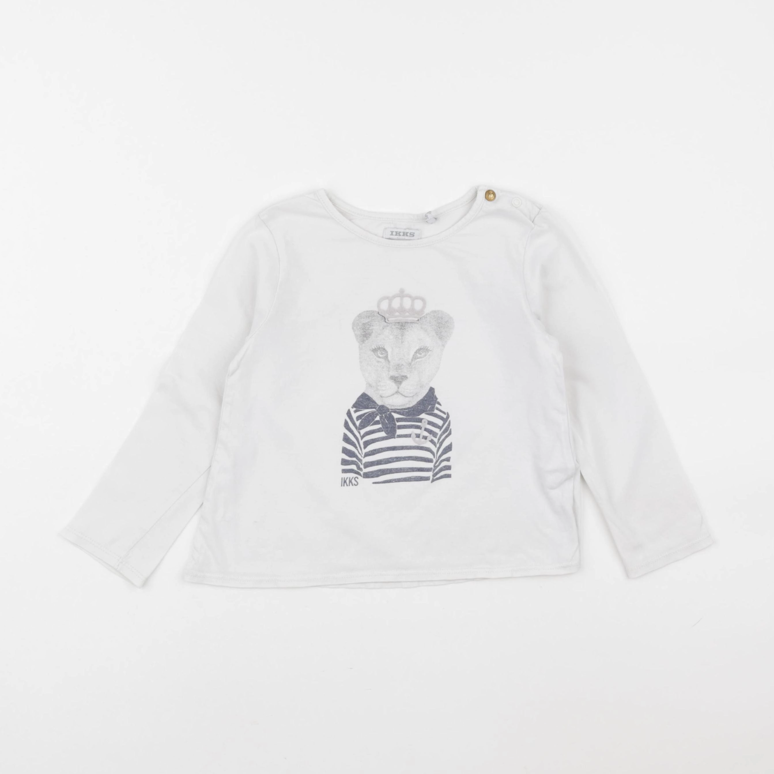 IKKS - tee-shirt beige - 3 ans