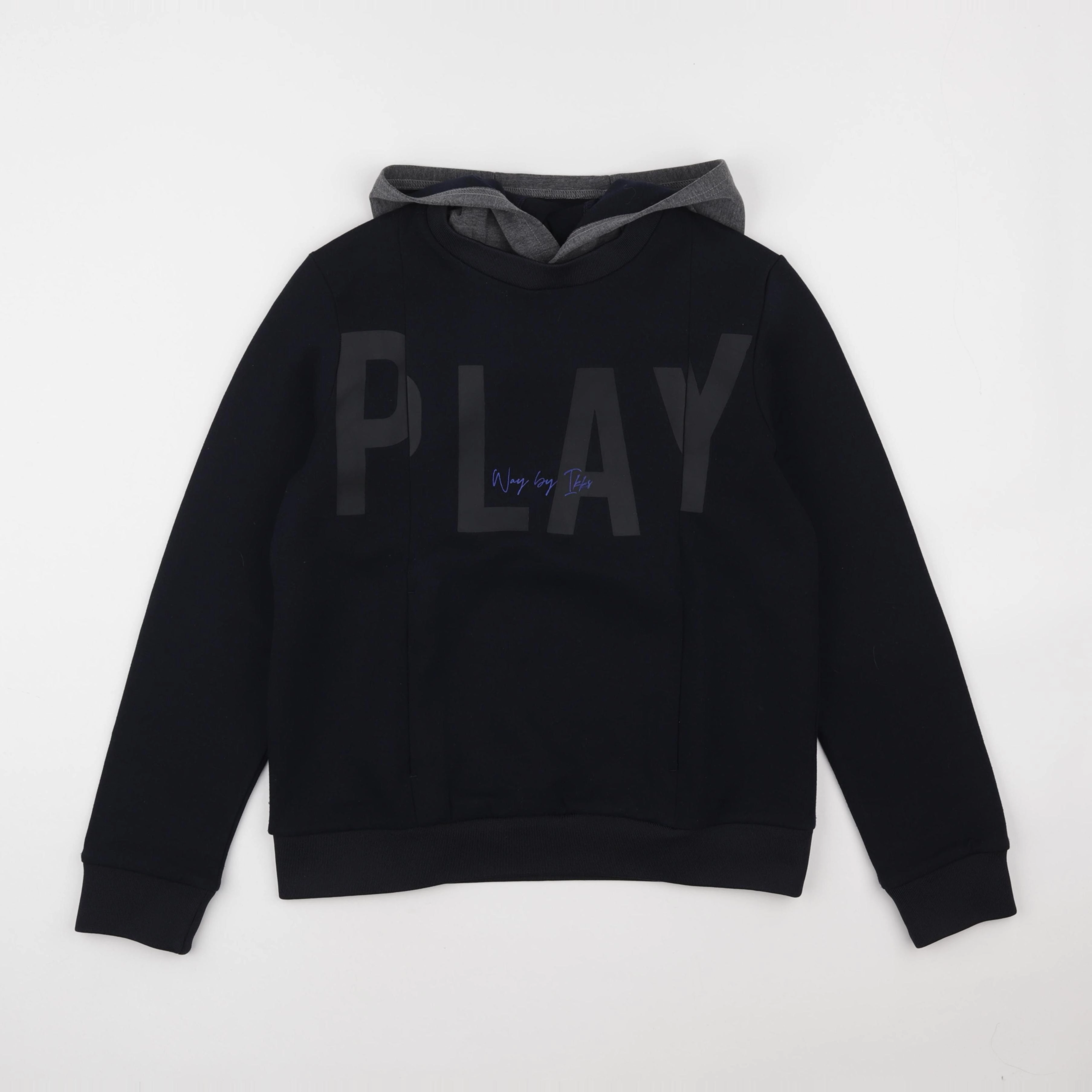 IKKS - sweat bleu - 14 ans