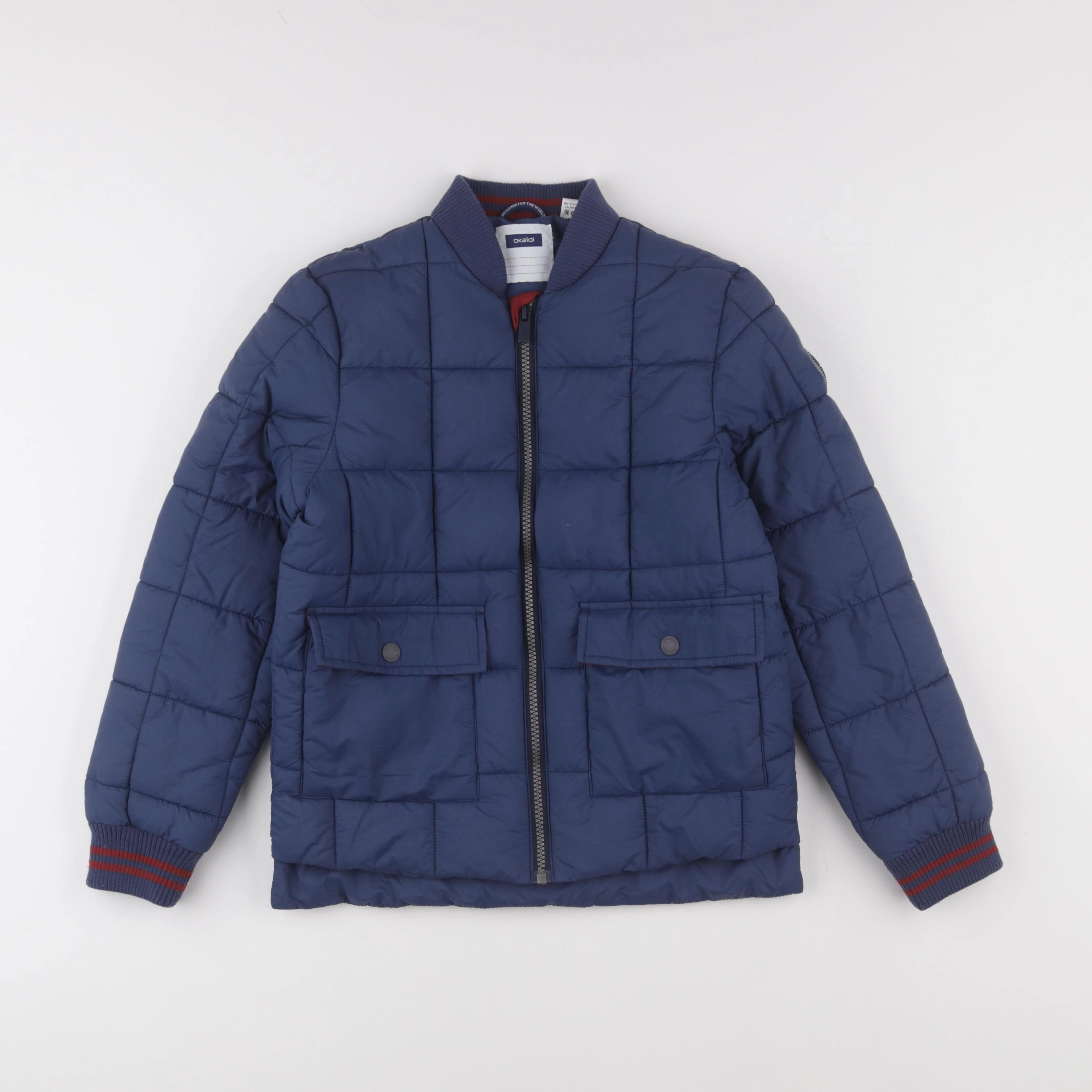 Okaidi - doudoune bleu - 10 ans