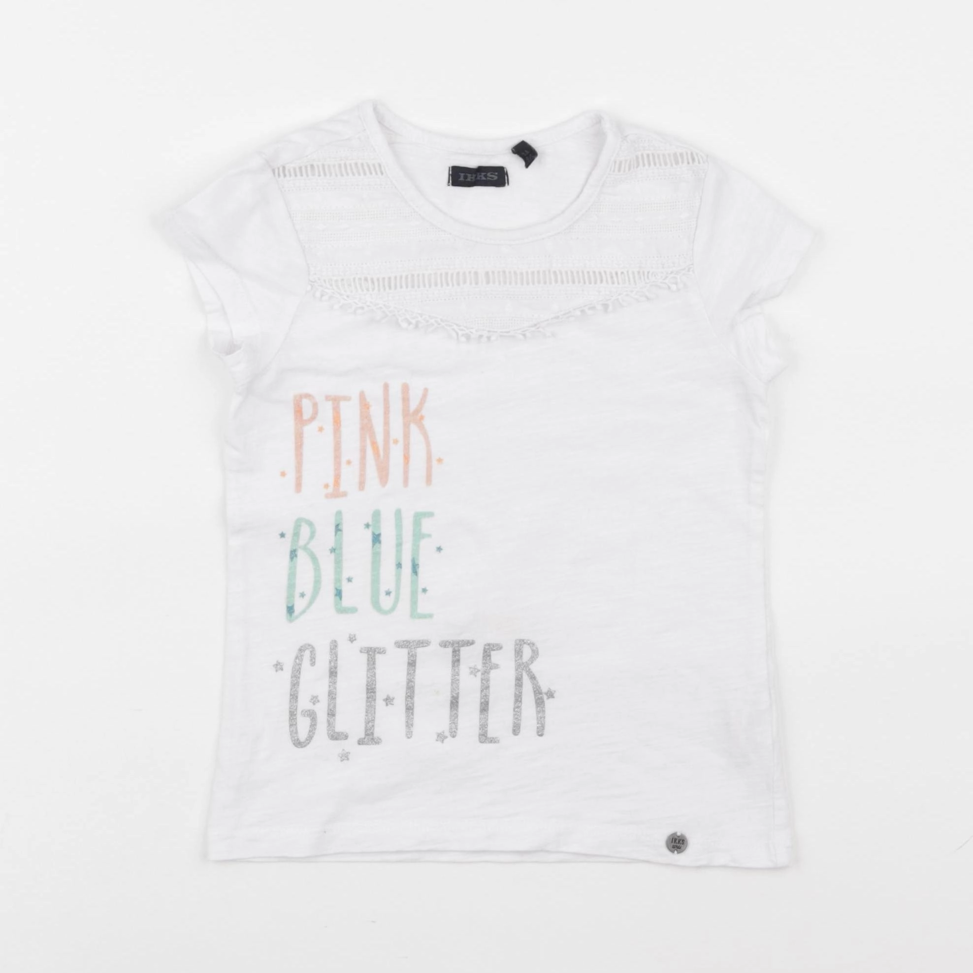 IKKS - tee-shirt blanc - 3 ans