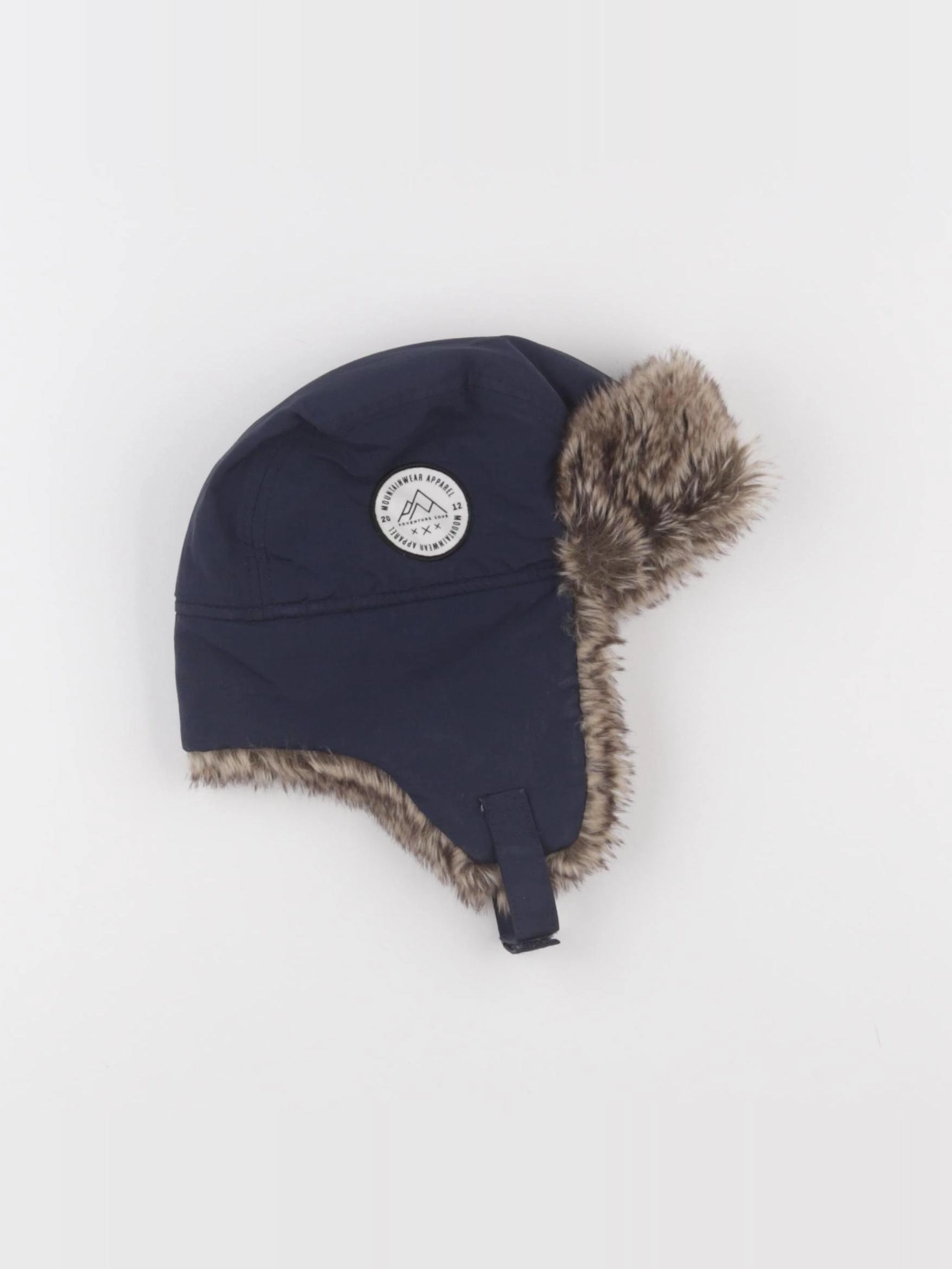 H&M - bonnet bleu - 8/12 ans