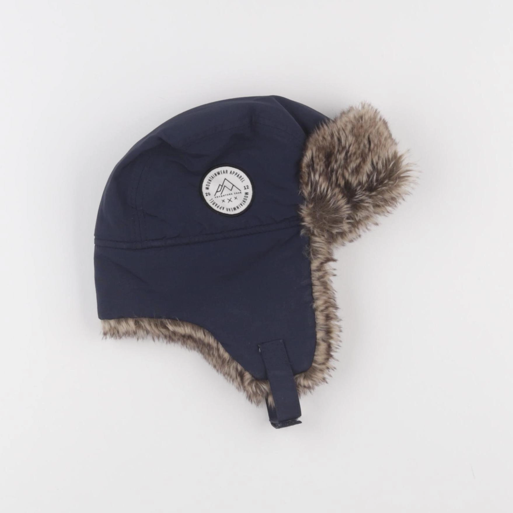 H&M - bonnet bleu - 8/12 ans