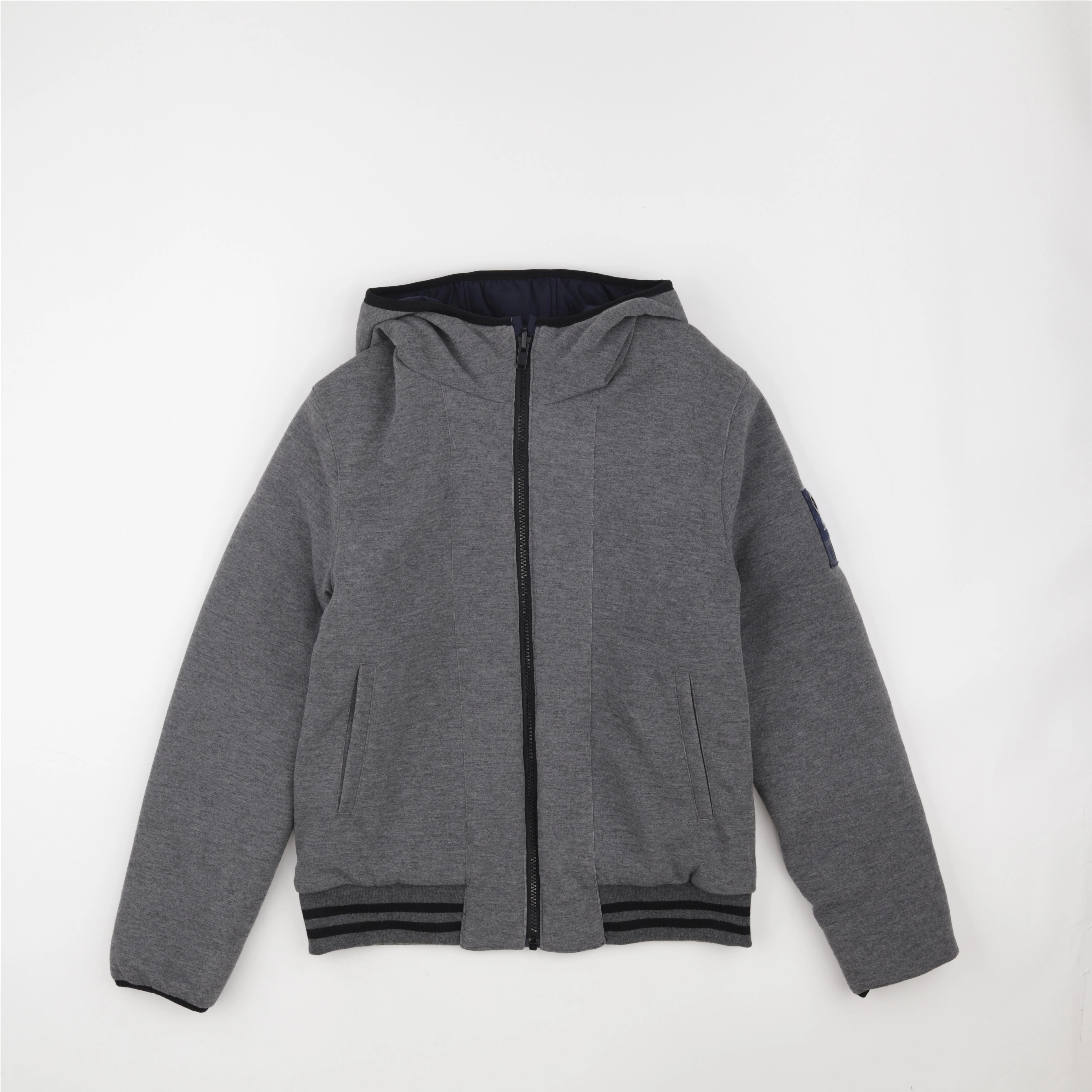 IKKS - veste réversible gris - 14 ans