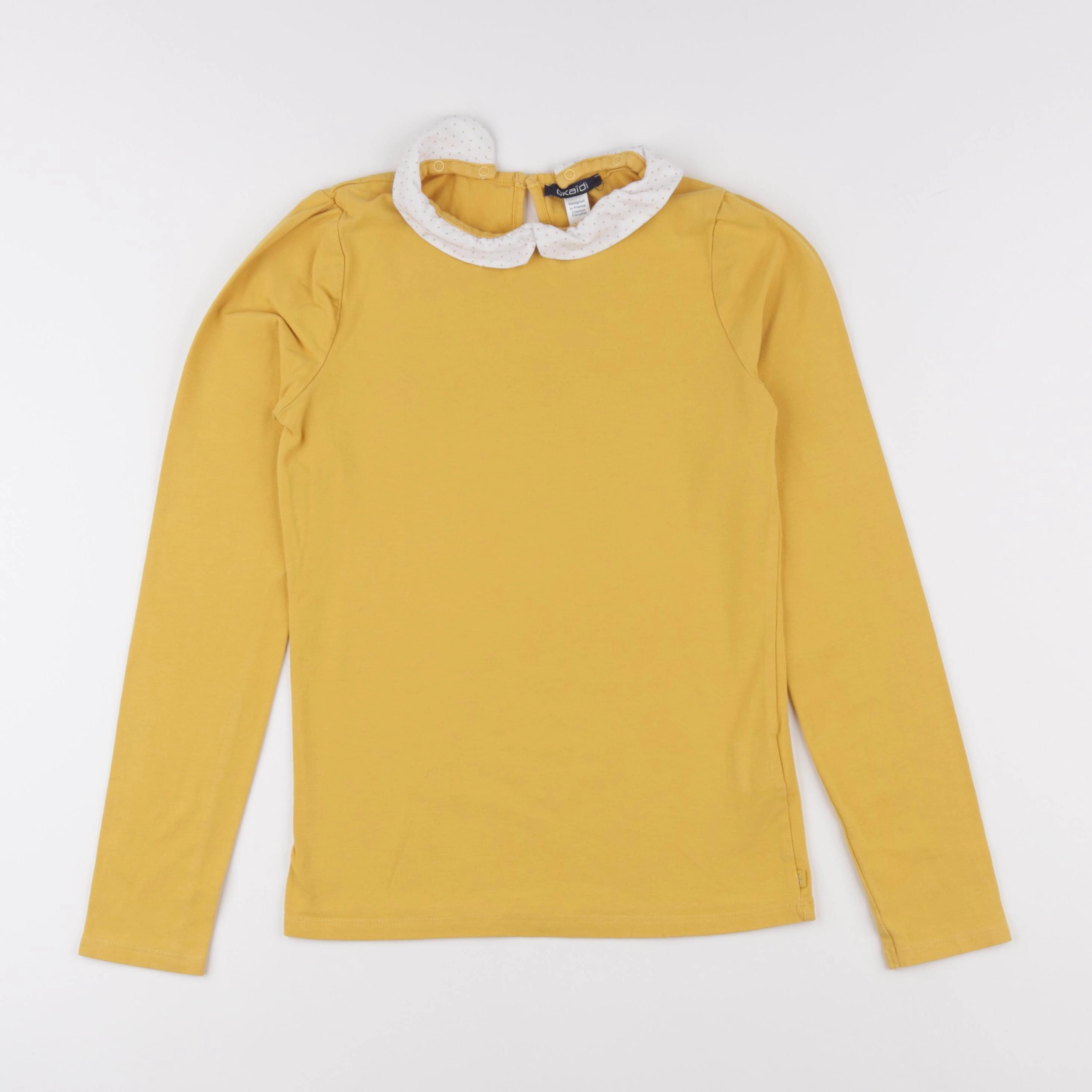 Okaidi - tee-shirt jaune - 12 ans