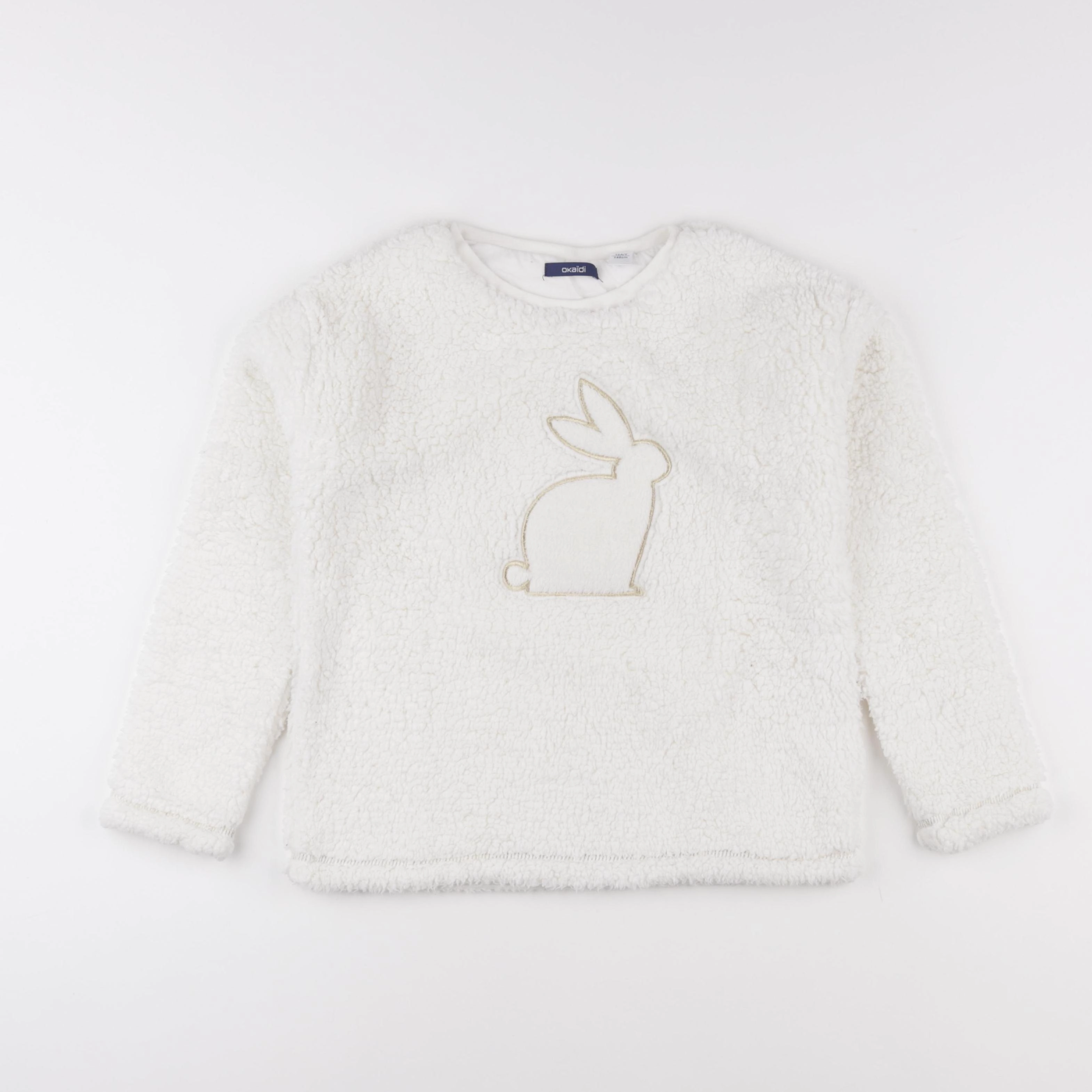 Okaidi - sweat blanc - 10 ans