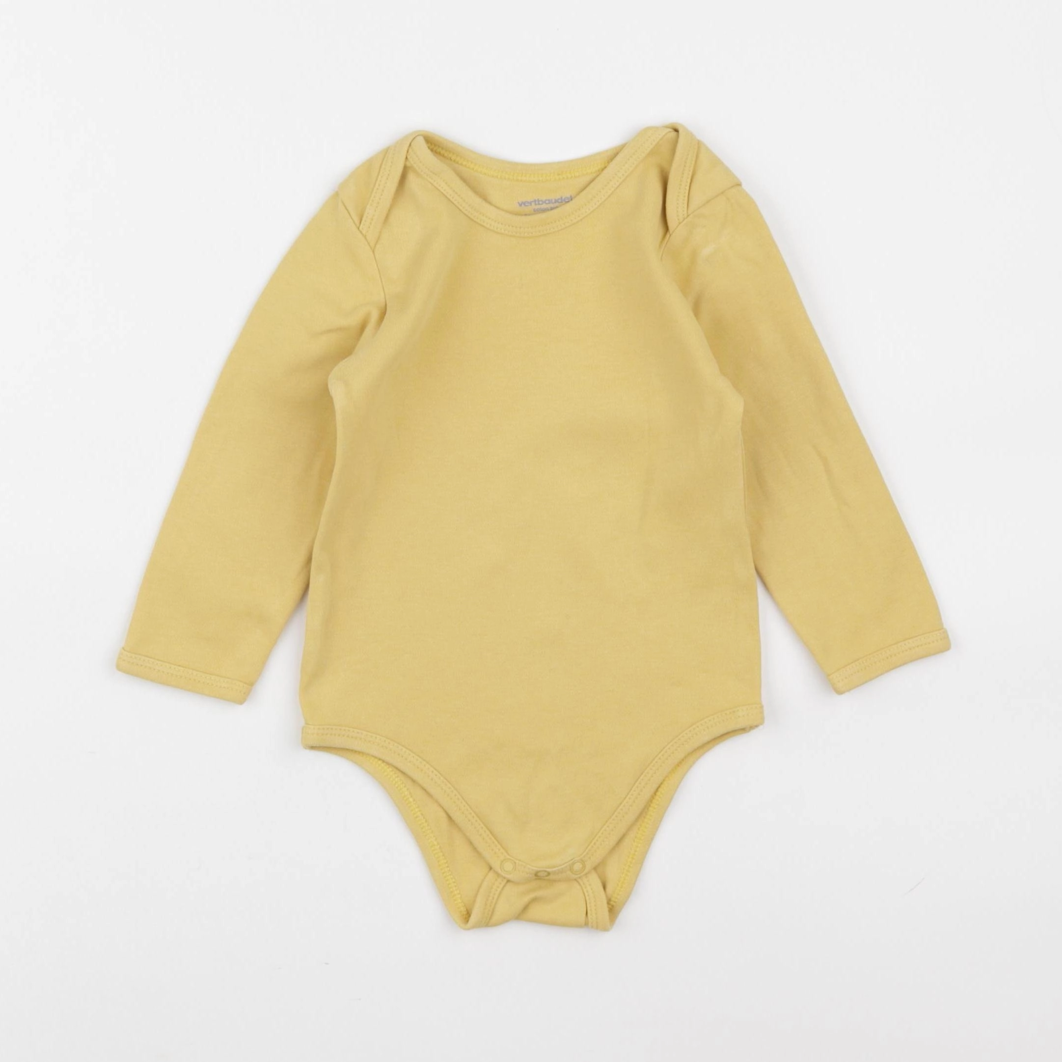 Vertbaudet - body jaune - 24 mois