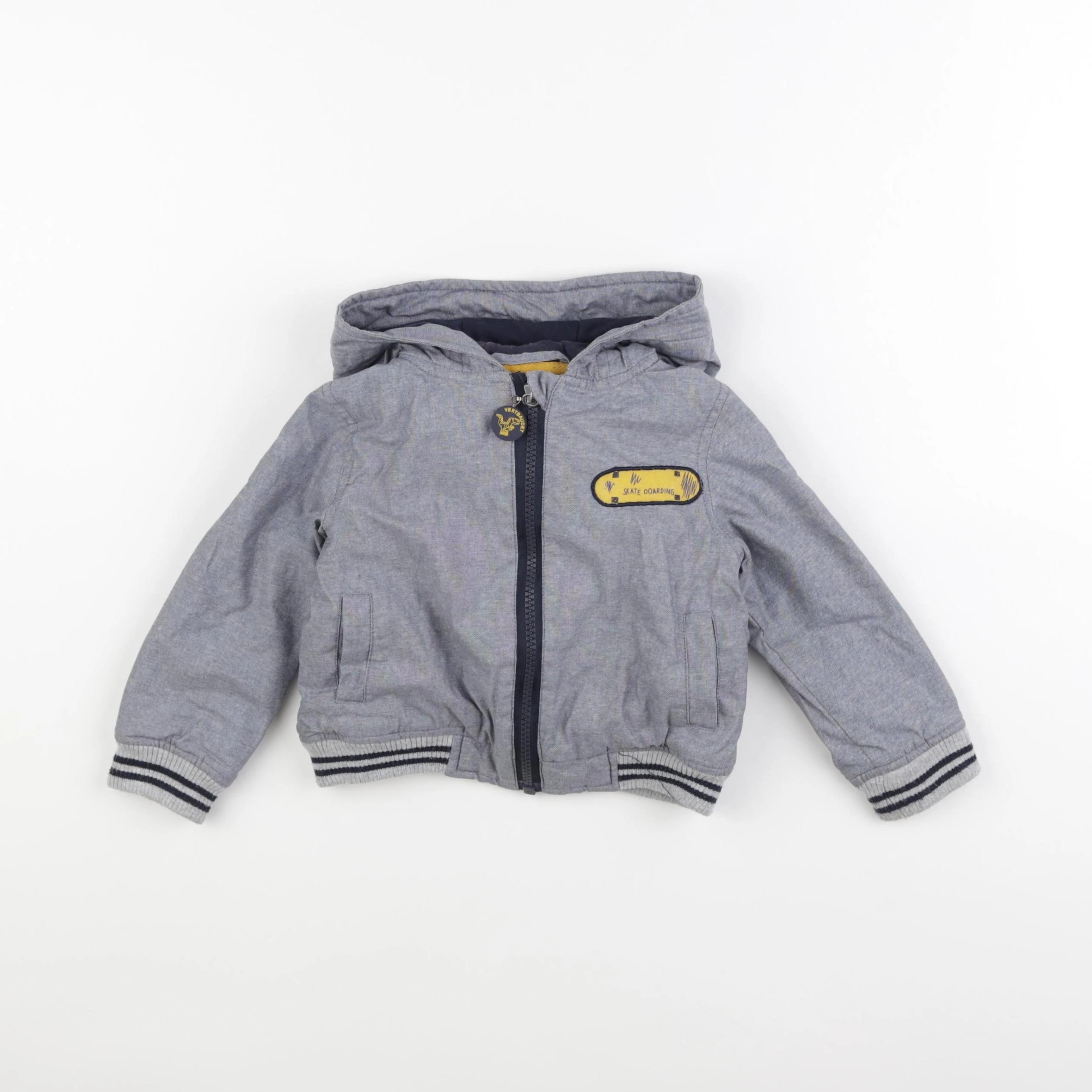Vertbaudet - veste bleu - 2 ans