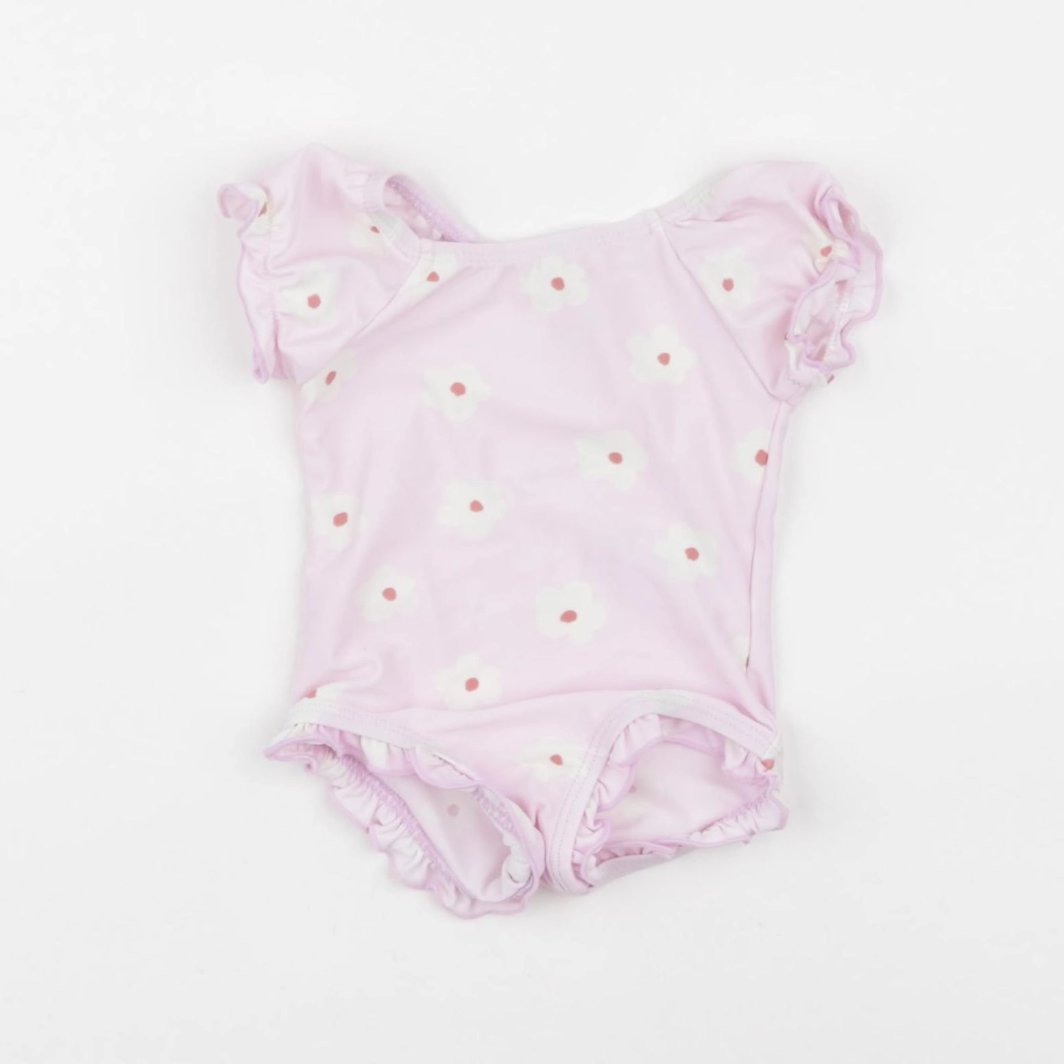 Vertbaudet - maillot de bain rose - 0/3 mois