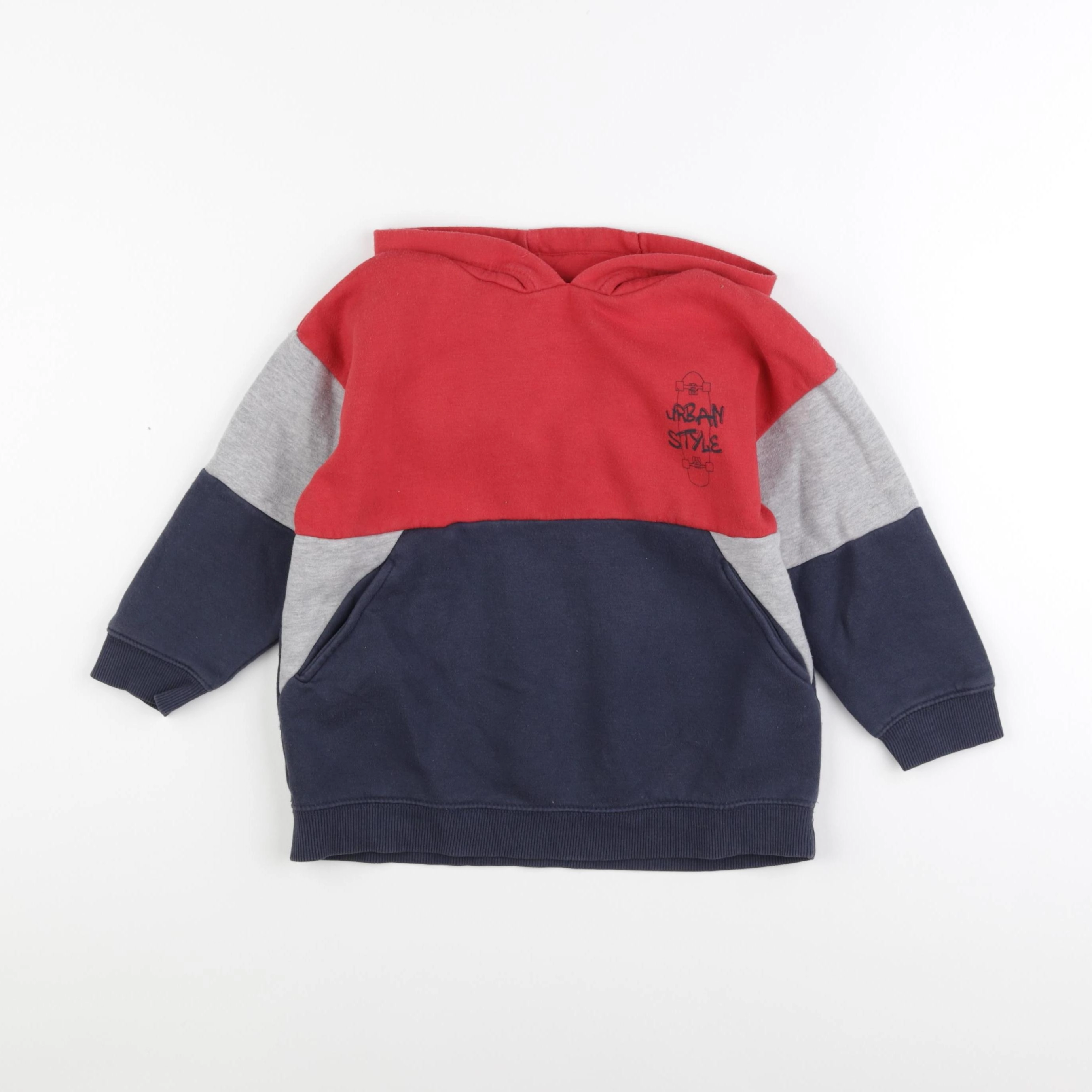 Vertbaudet - sweat multicolore - 5 ans