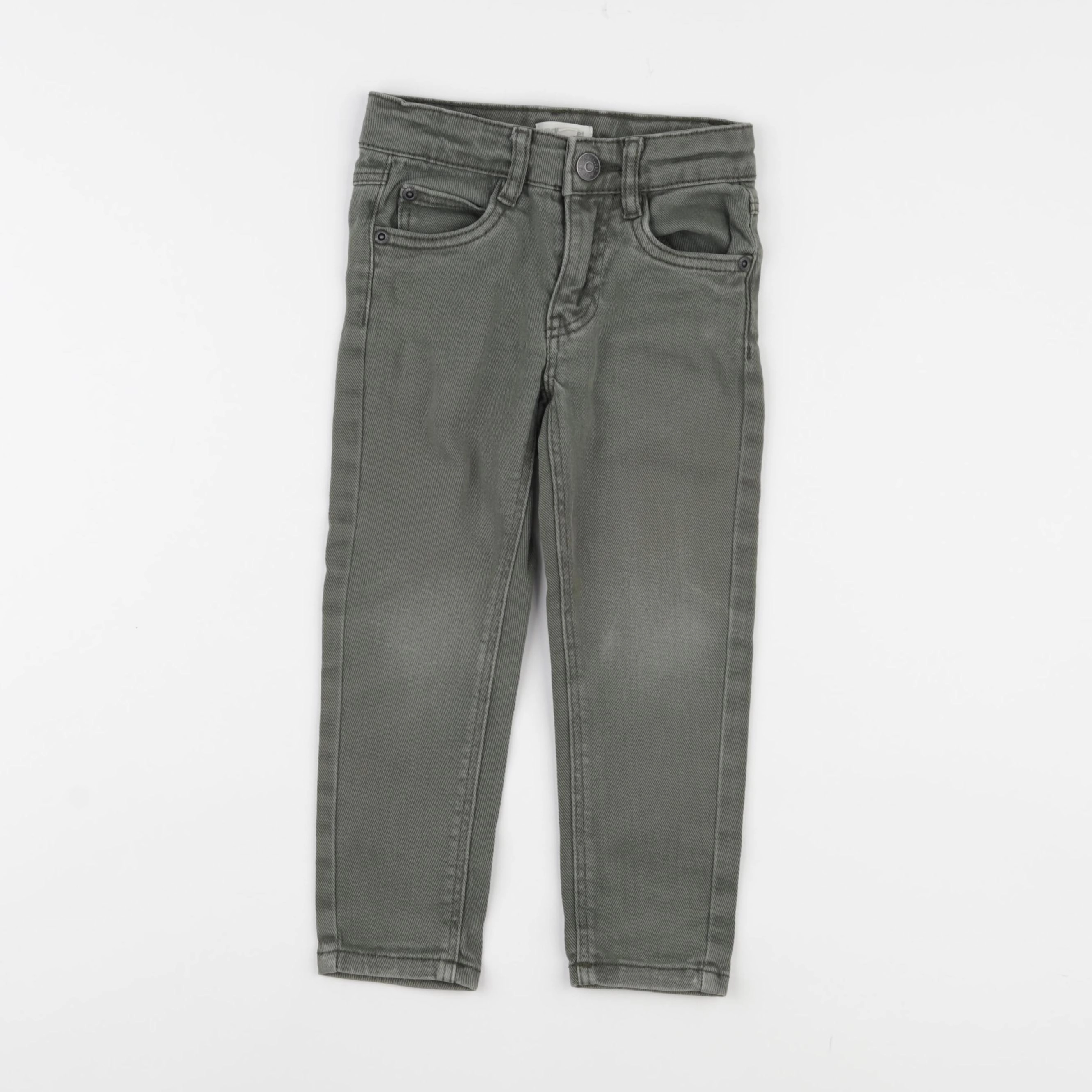 Vertbaudet - jean vert - 3 ans