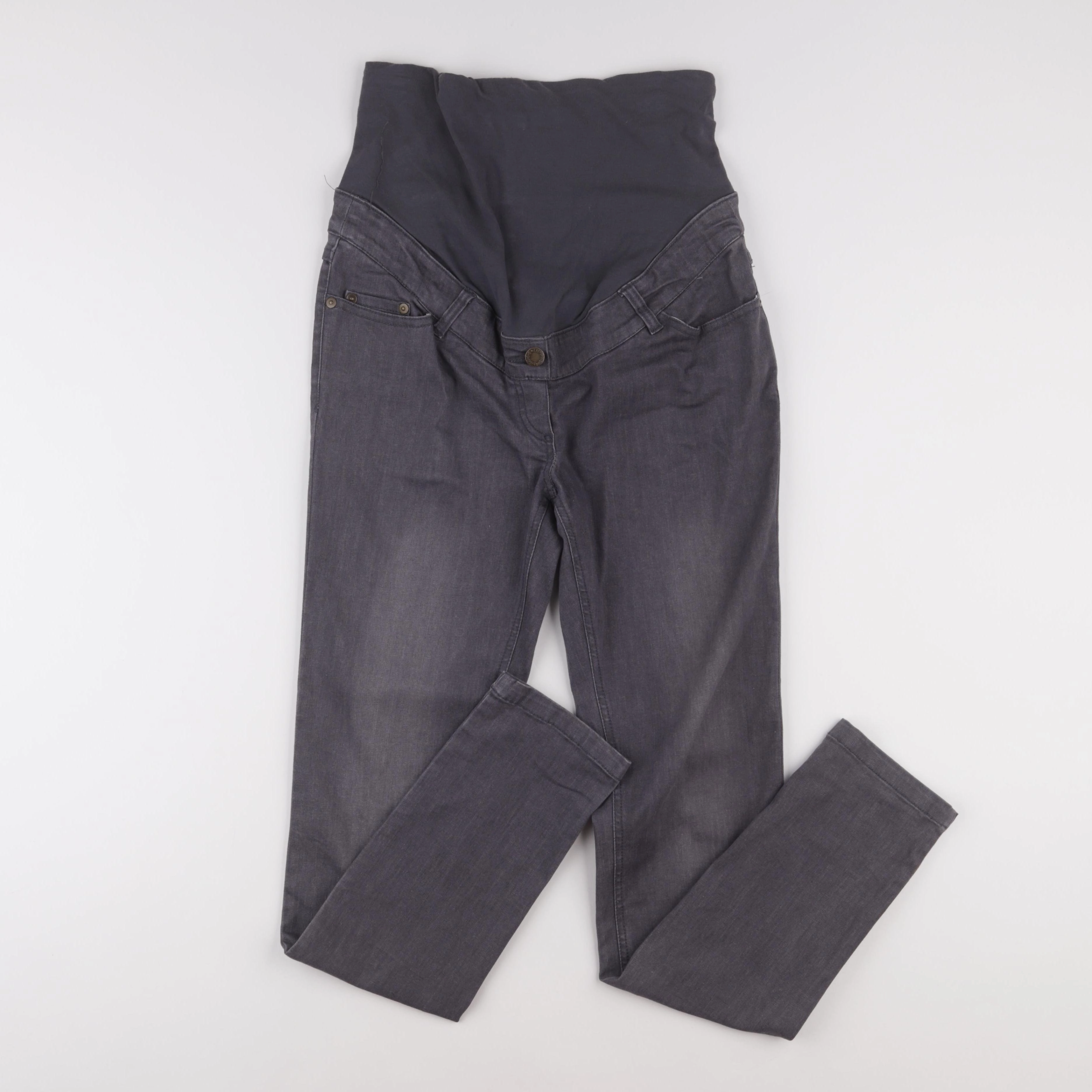 Vertbaudet - jean grossesse gris - 38