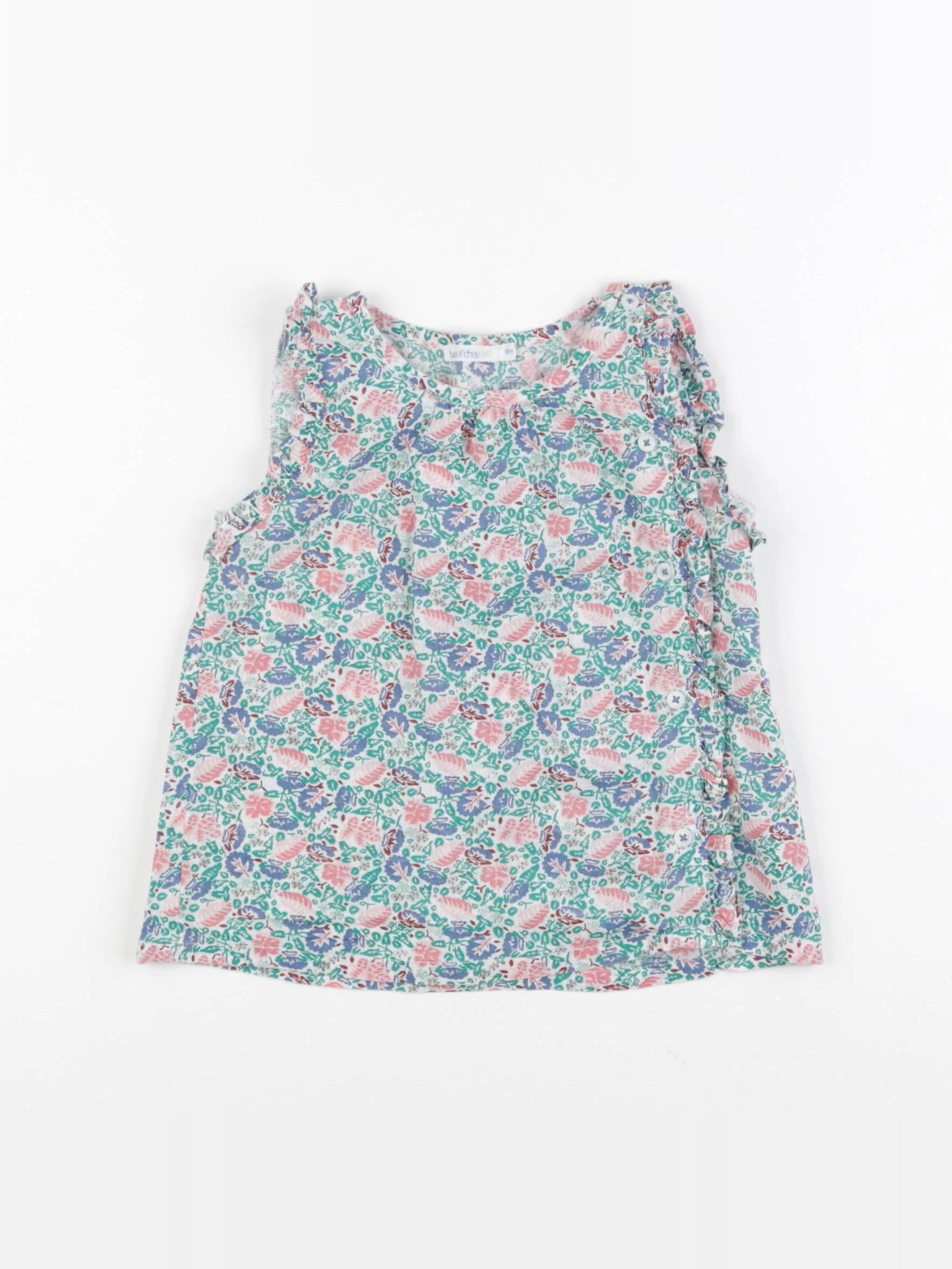 Boutchou - blouse multicolore - 18 mois