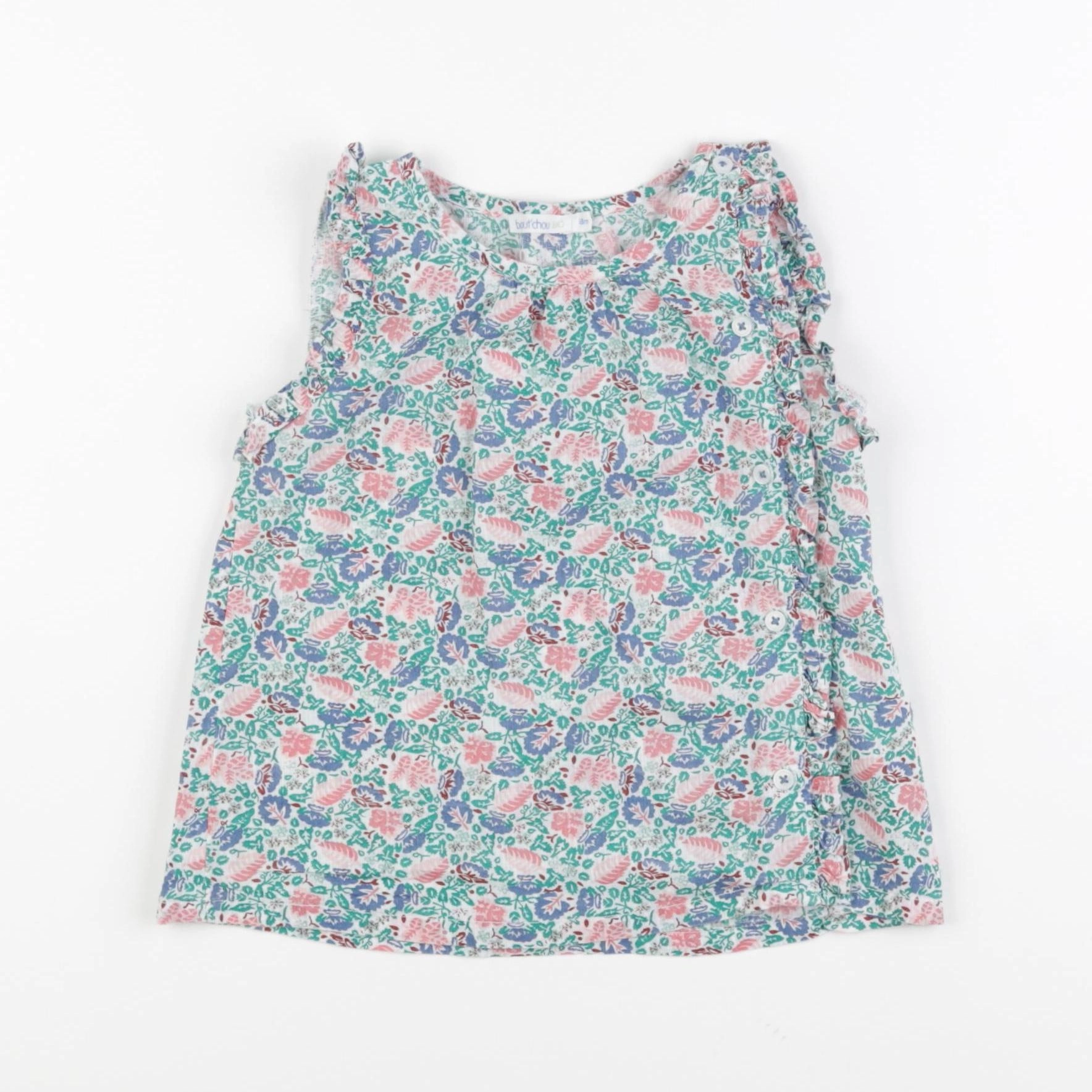 Boutchou - blouse multicolore - 18 mois