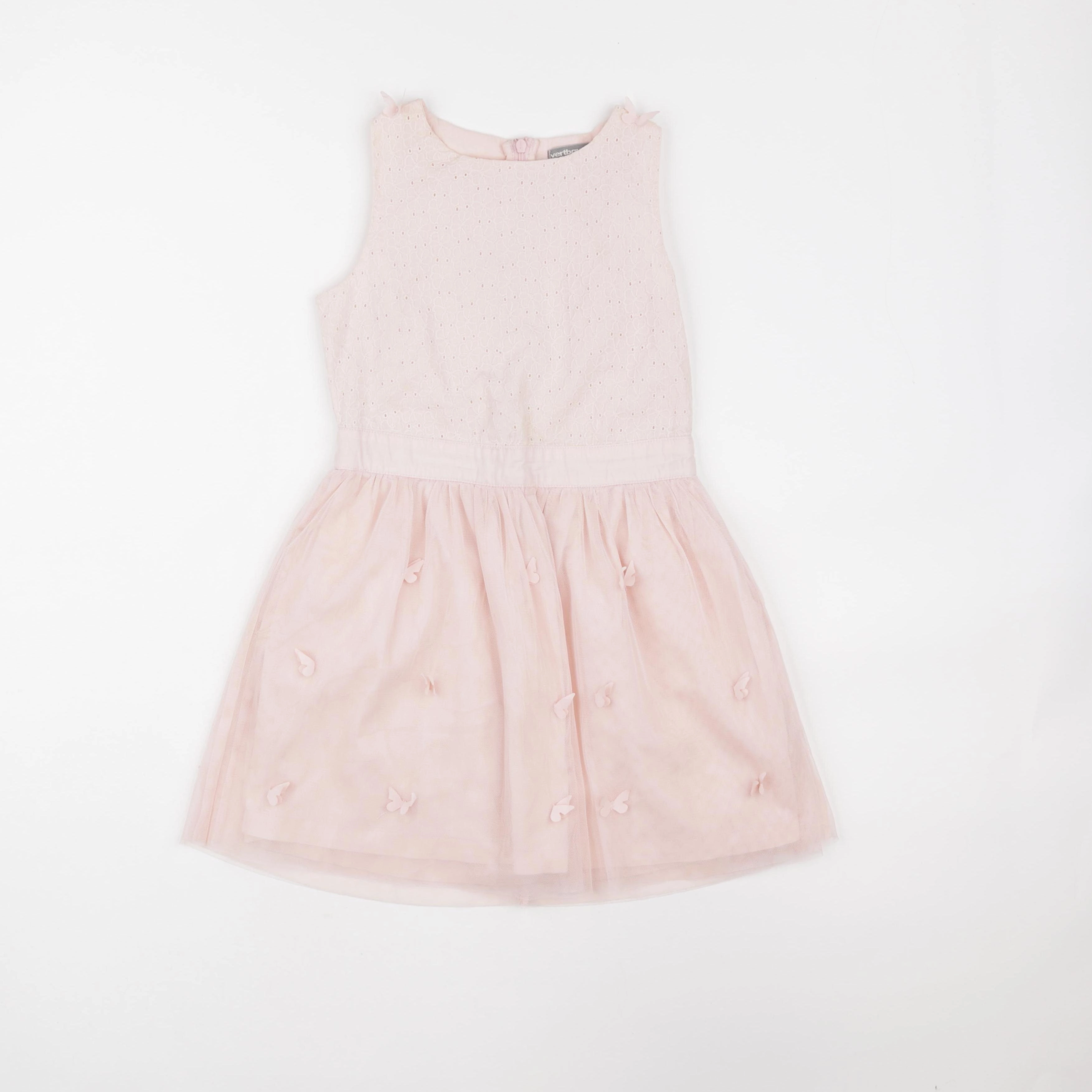 Vertbaudet - robe rose - 8 ans