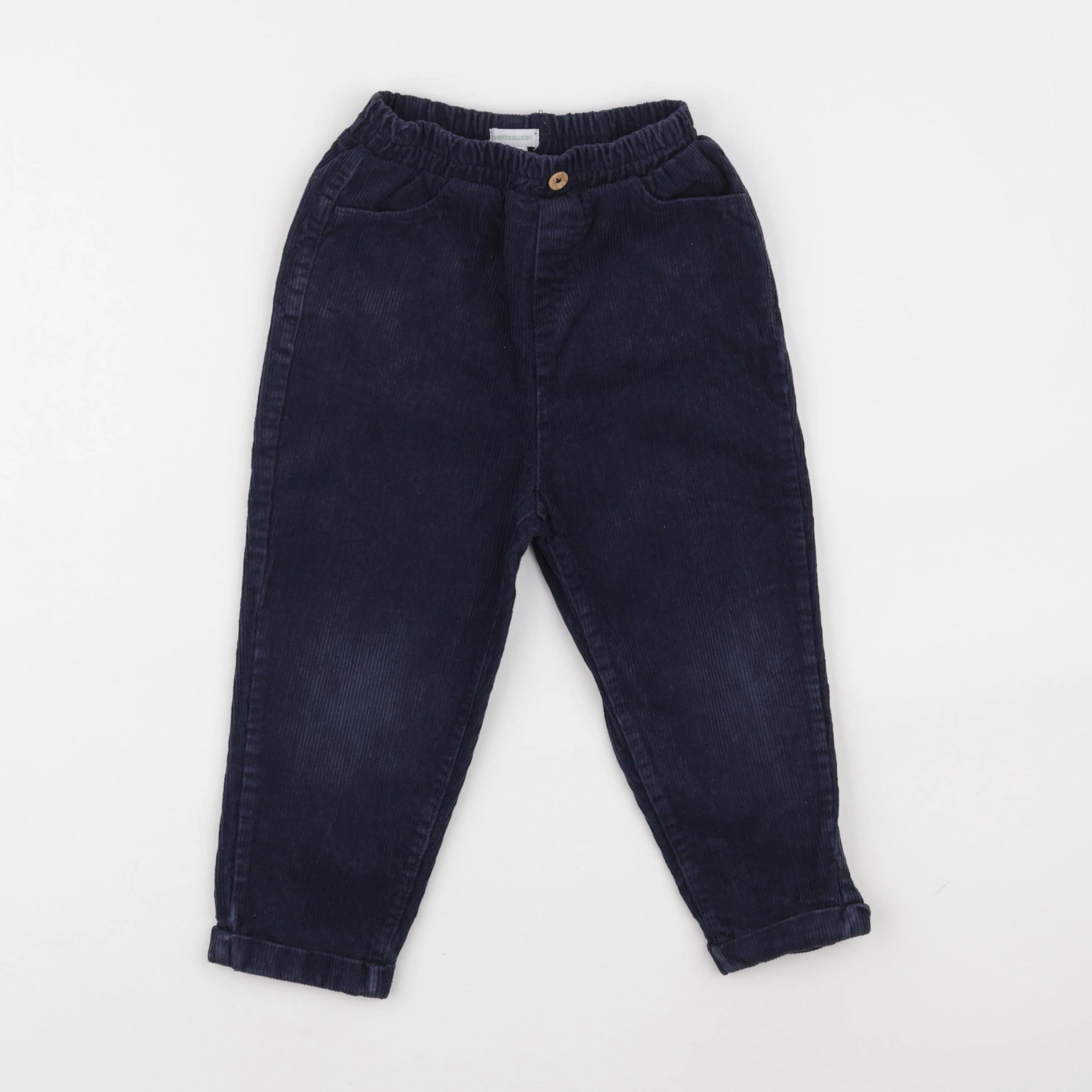 Vertbaudet - pantalon bleu - 36 mois